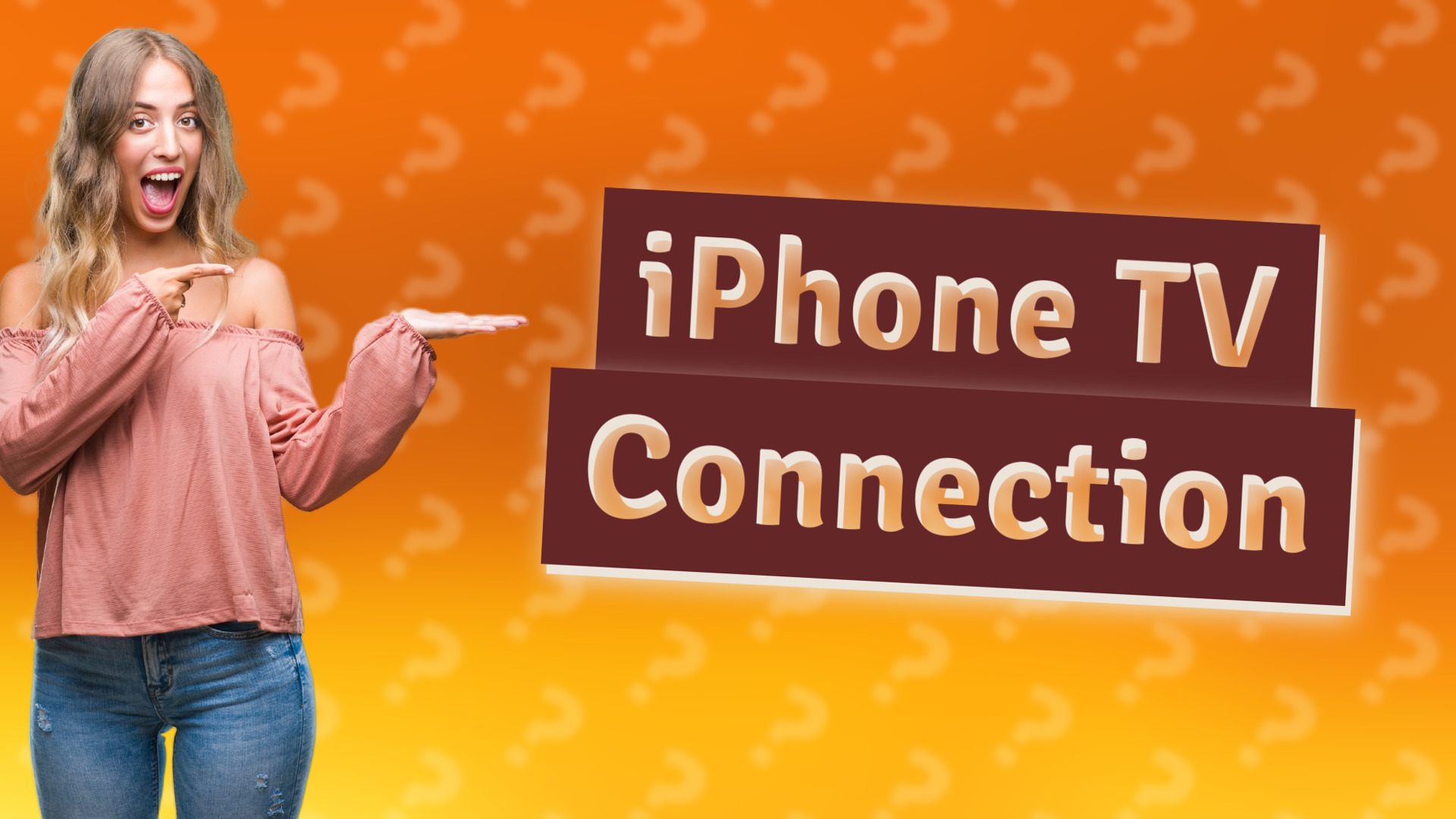 iPhone TV Connection