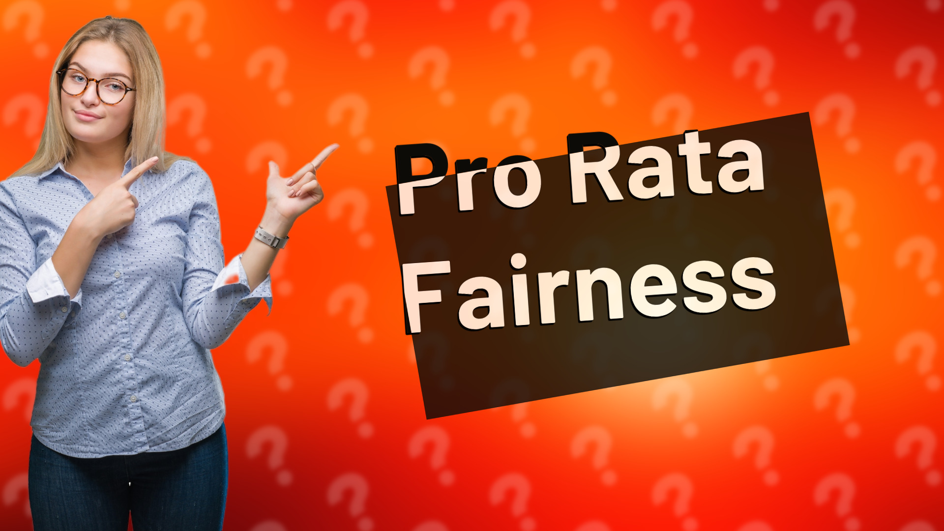 Pro Rata Fairness
