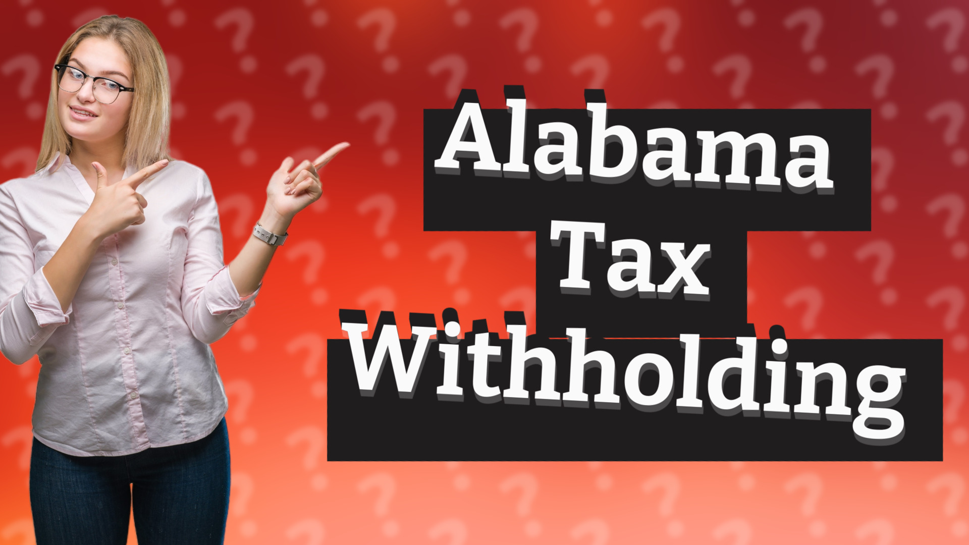Alabama Tax Withholding