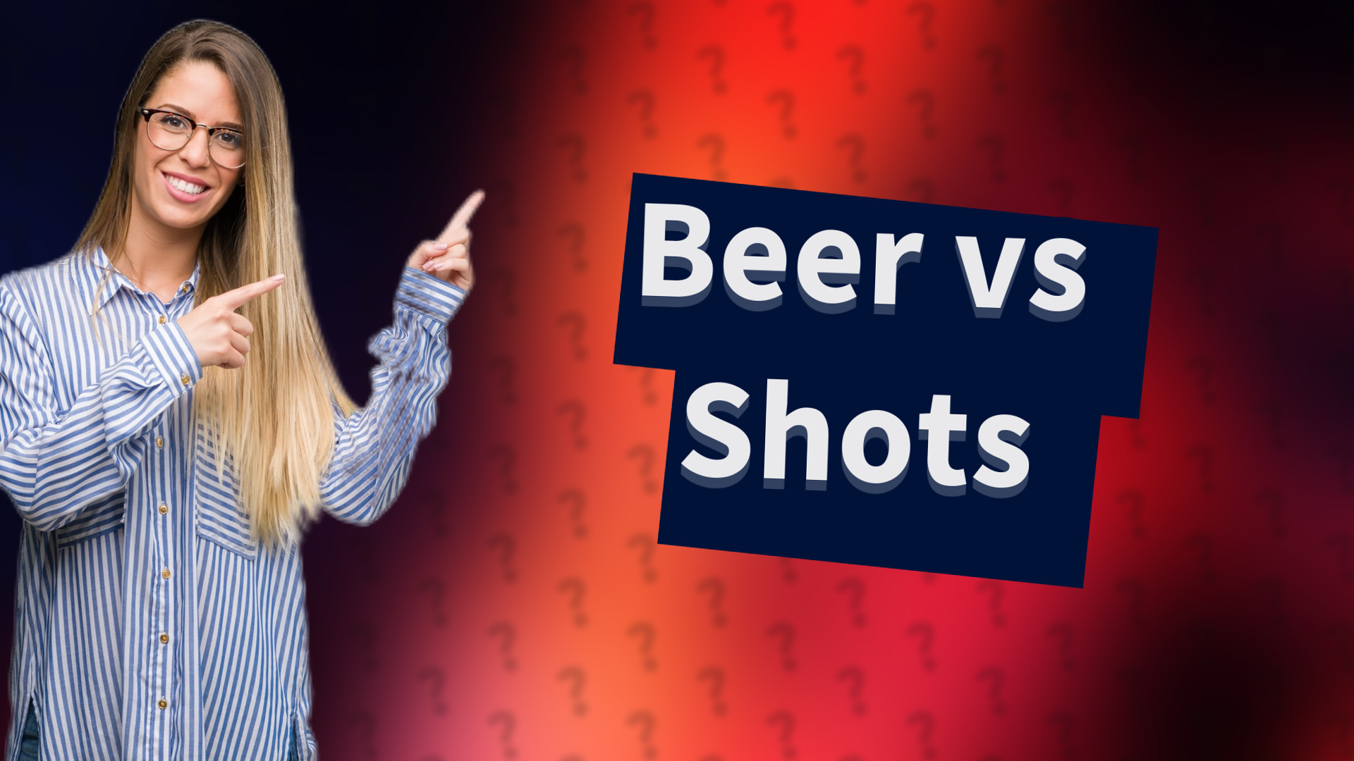 Beer vs Shots