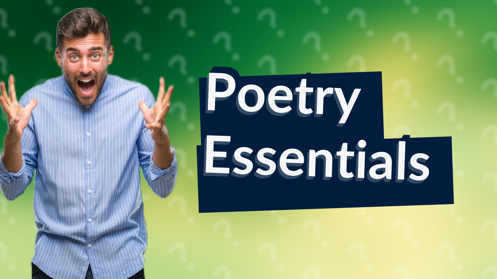 Poetry Essentials