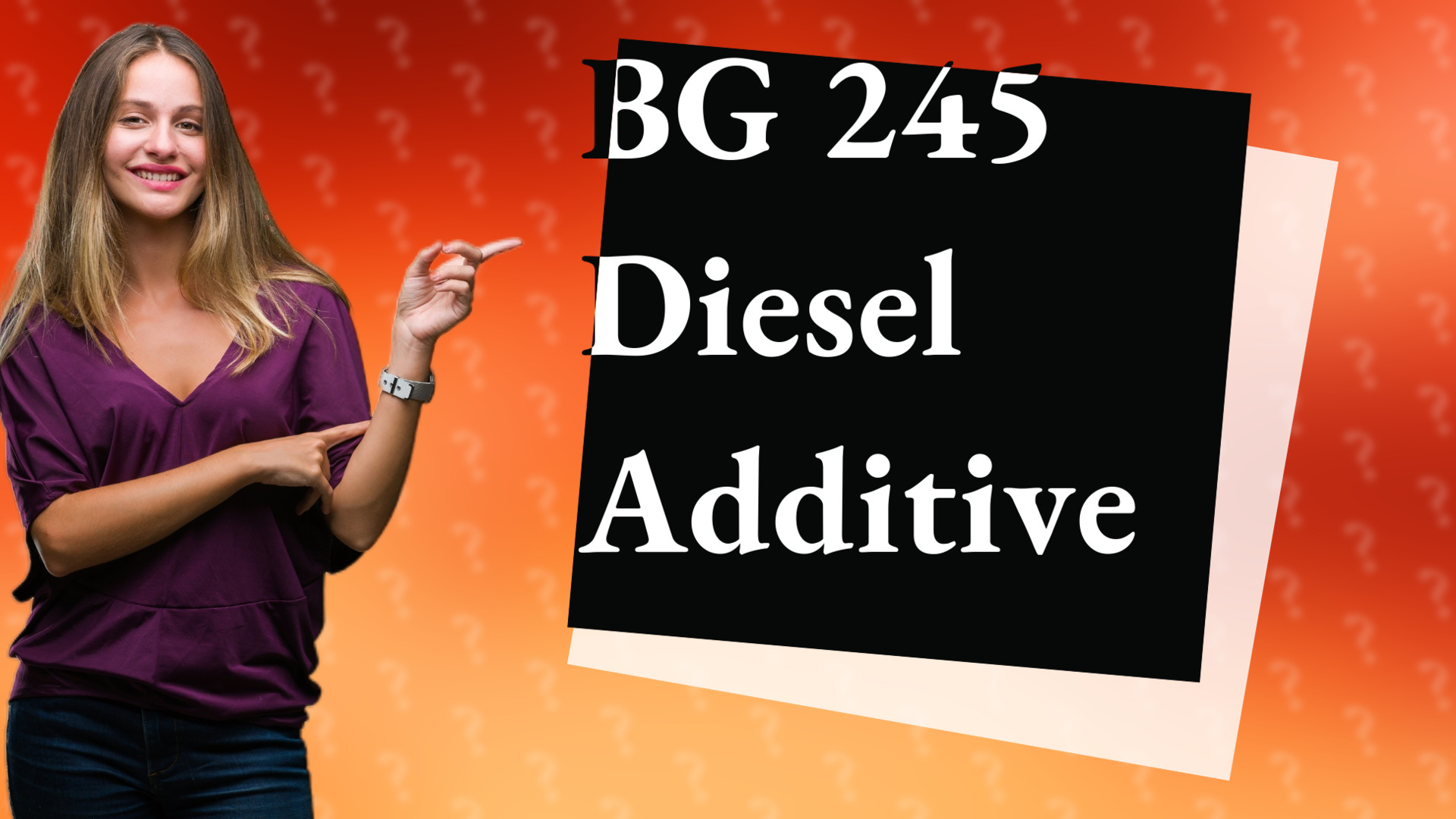 BG 245 Diesel Additive