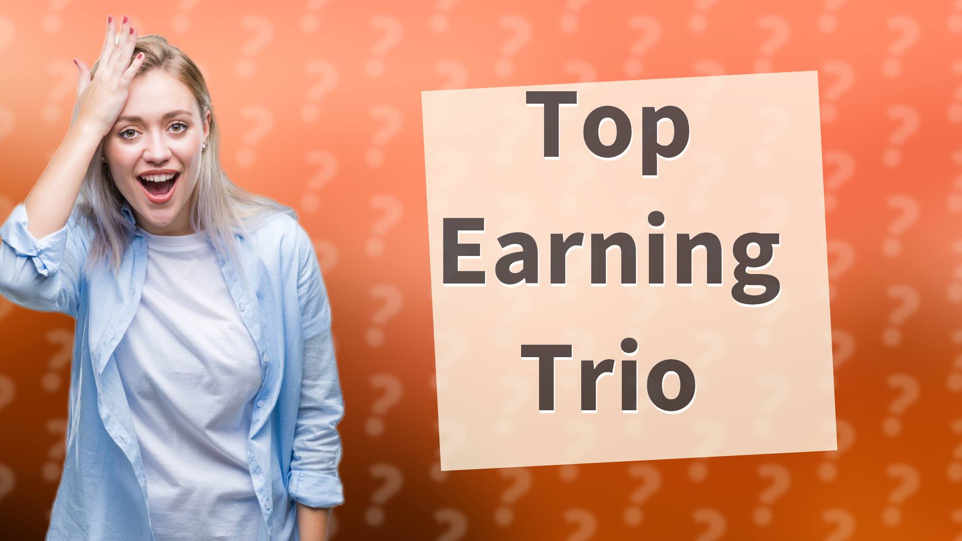 Top Earning Trio