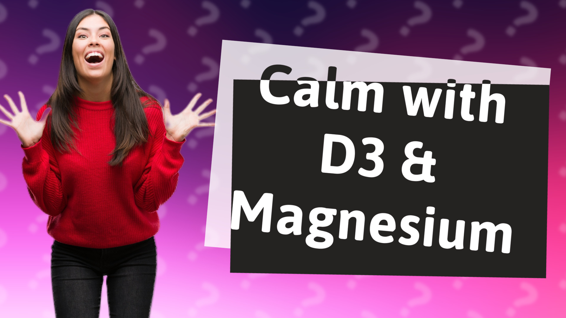 Calm with D3 & Magnesium