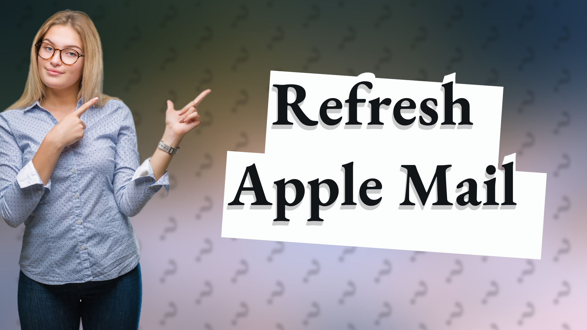 Refresh Apple Mail