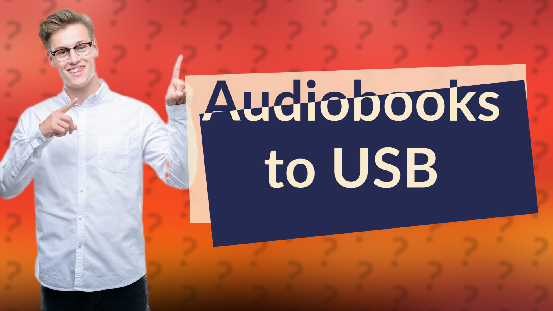 Audiobooks to USB