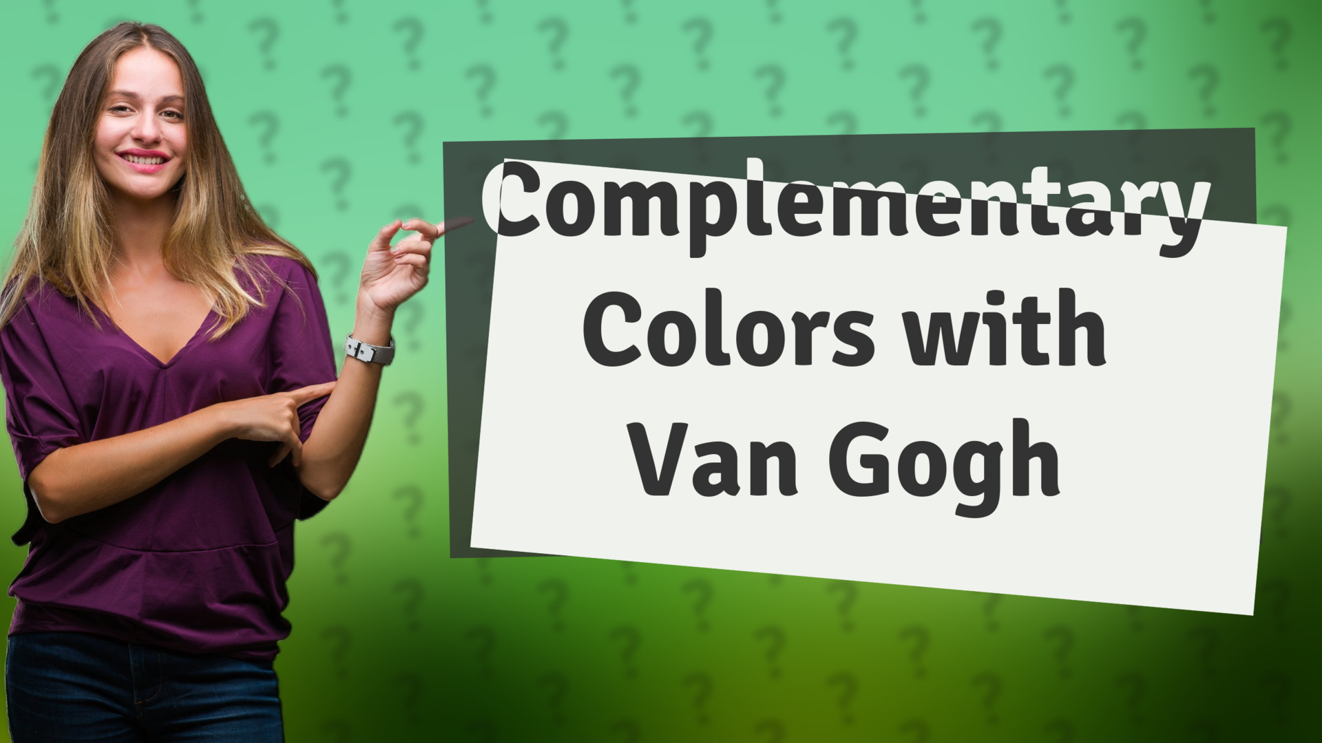 Complementary Colors with Van Gogh