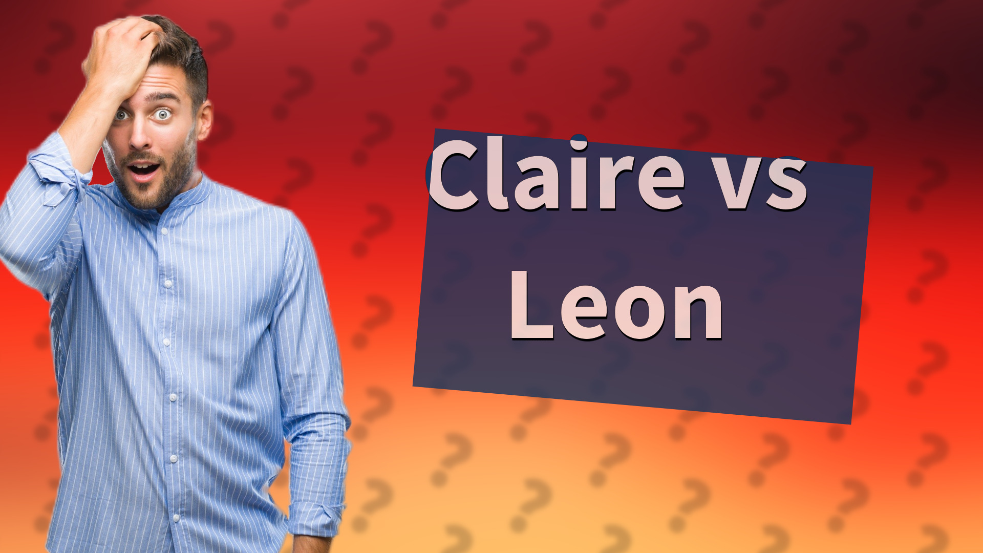 Claire vs Leon
