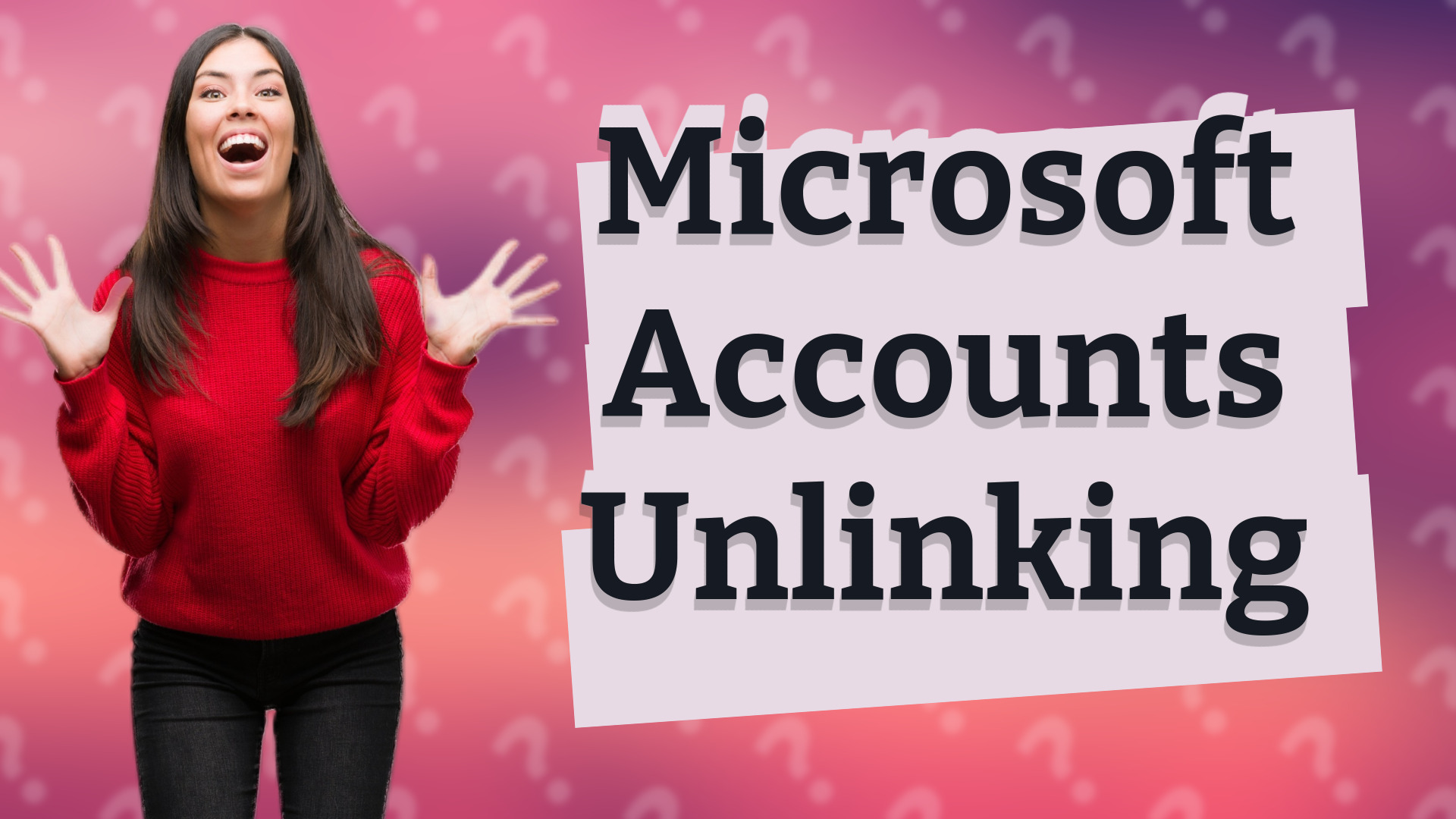 Microsoft Accounts Unlinking