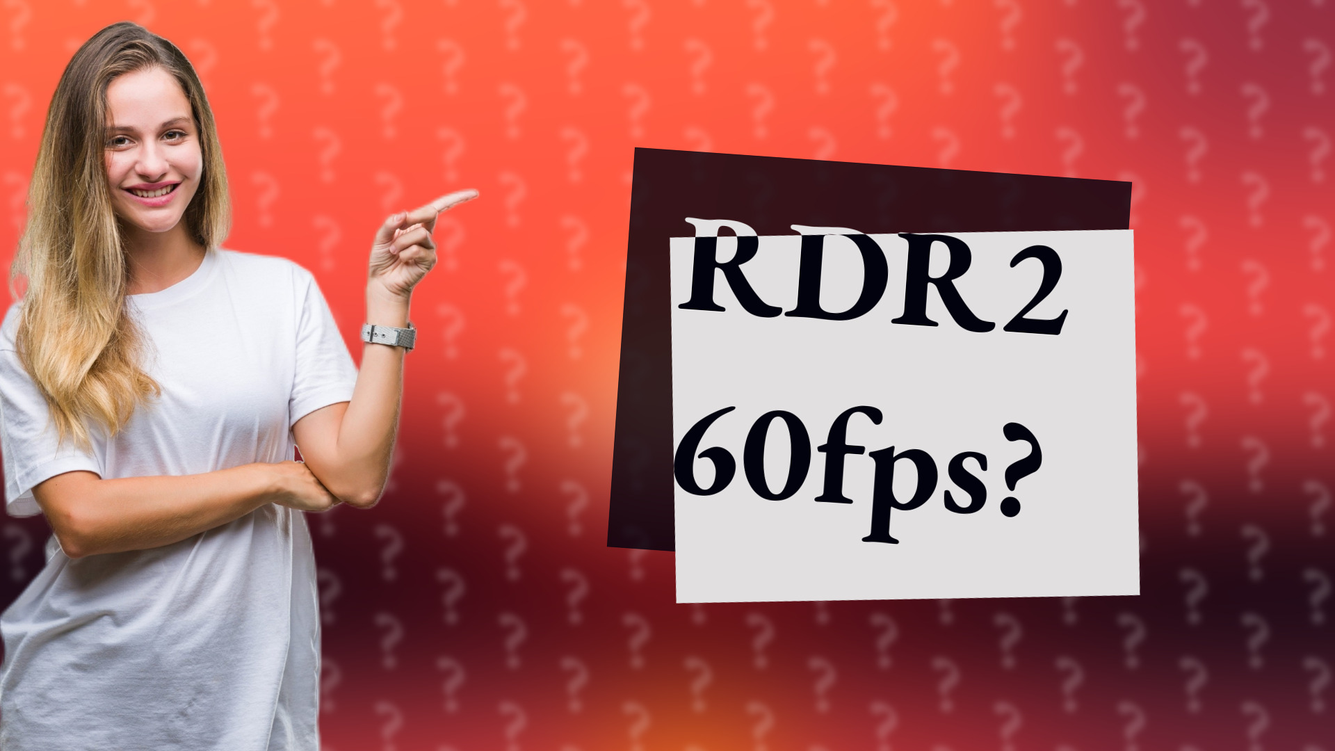 RDR2 60fps?