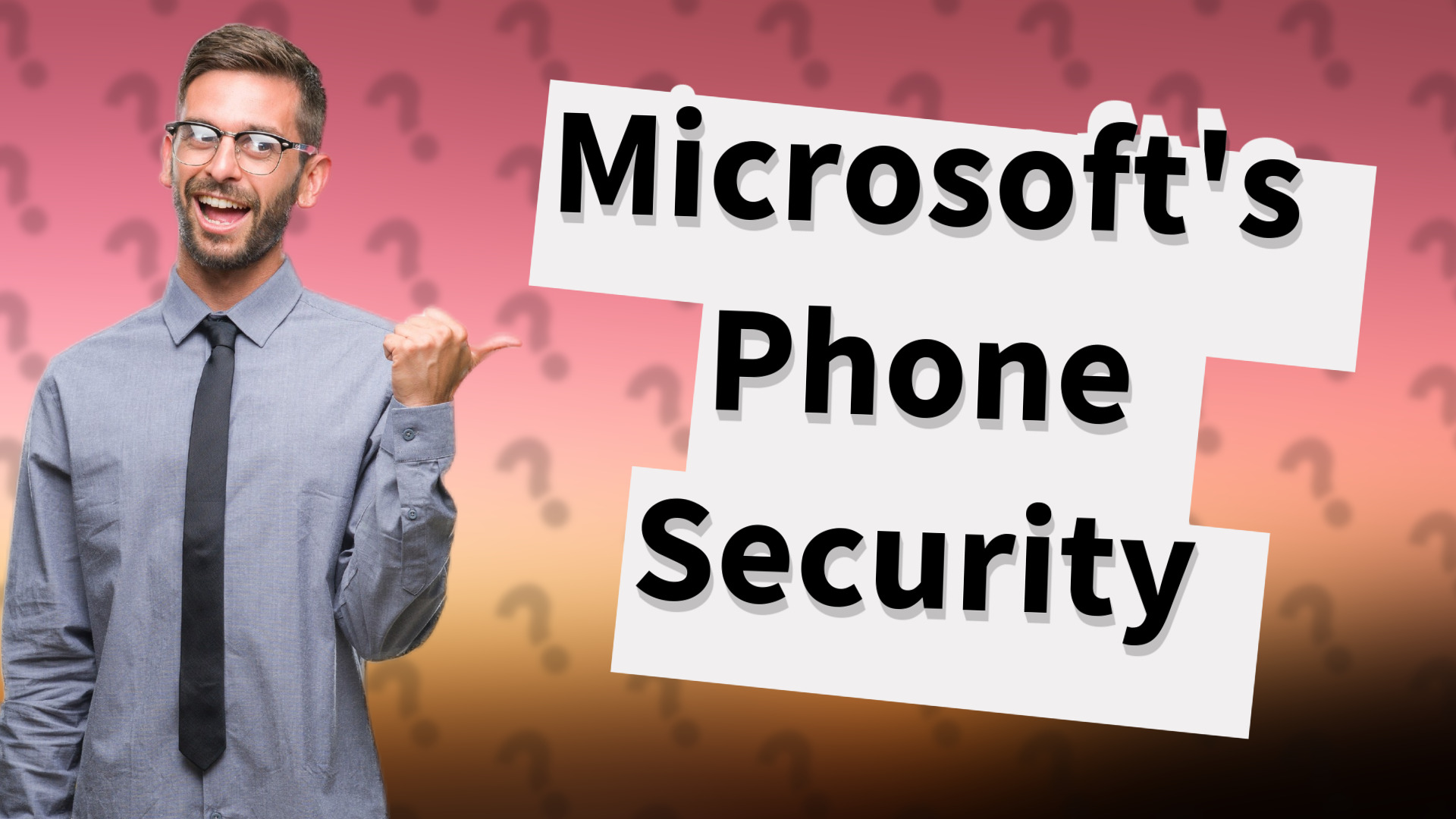 Microsoft's Phone Security