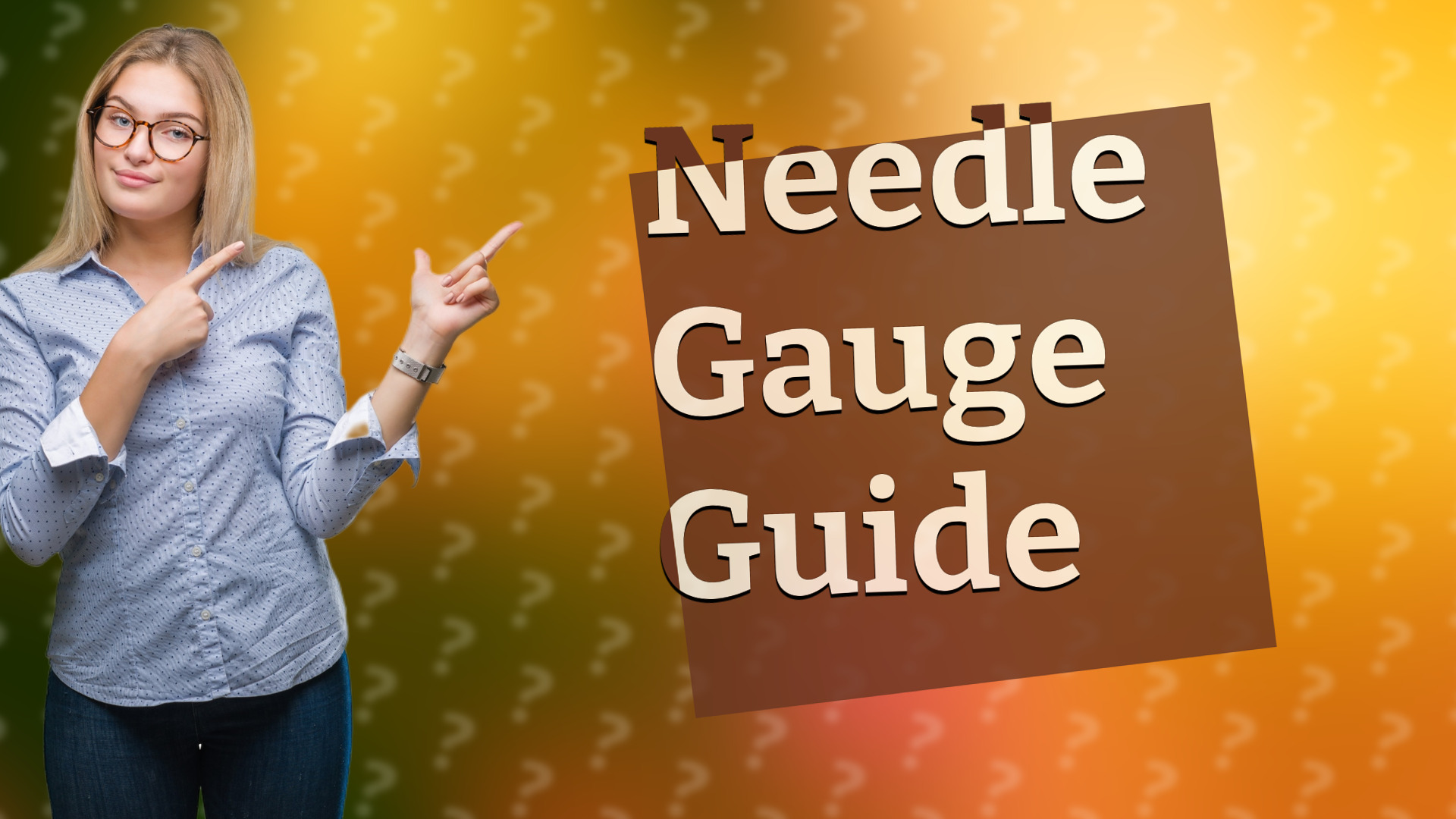 Needle Gauge Guide