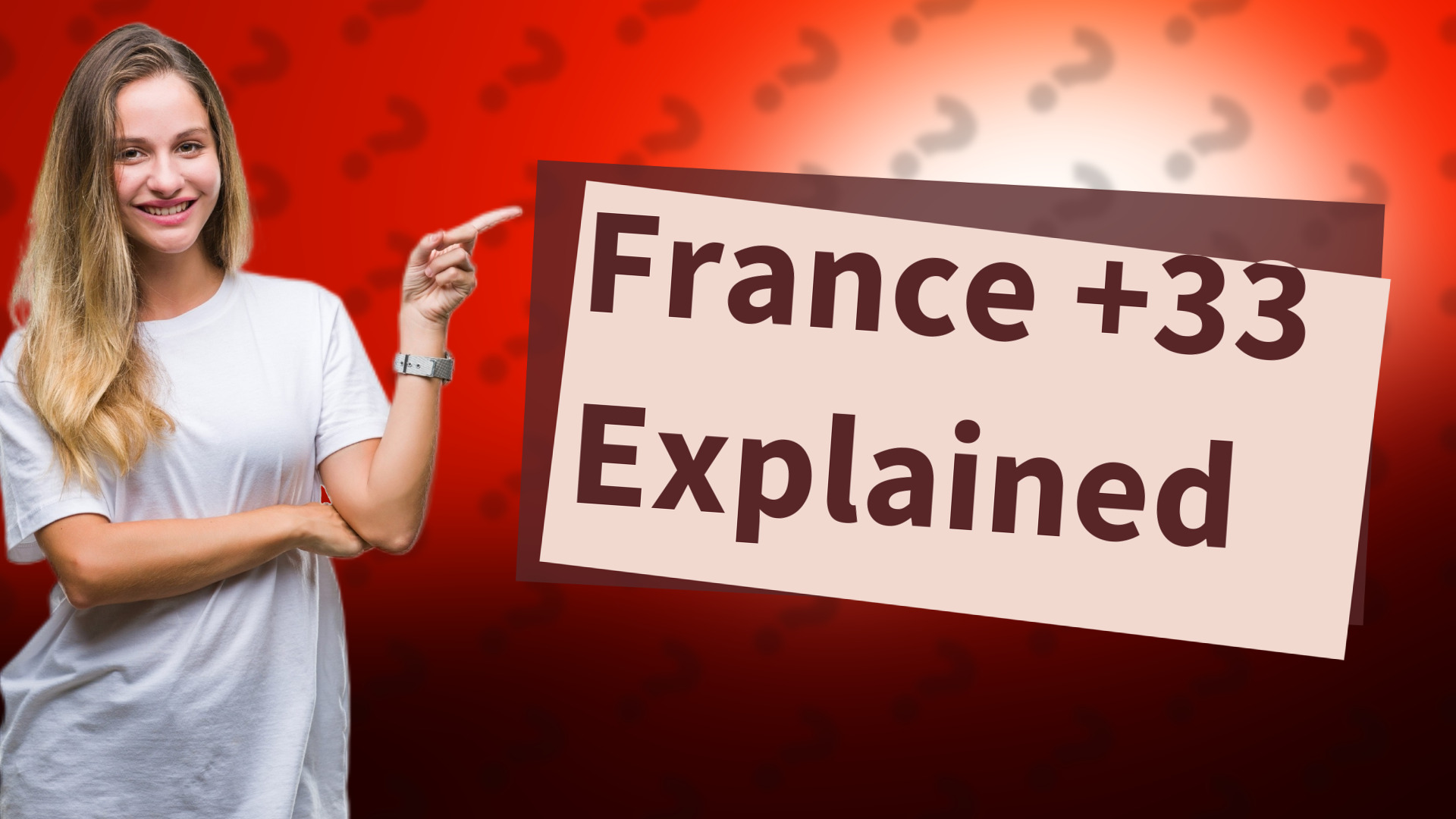 France +33 Explained