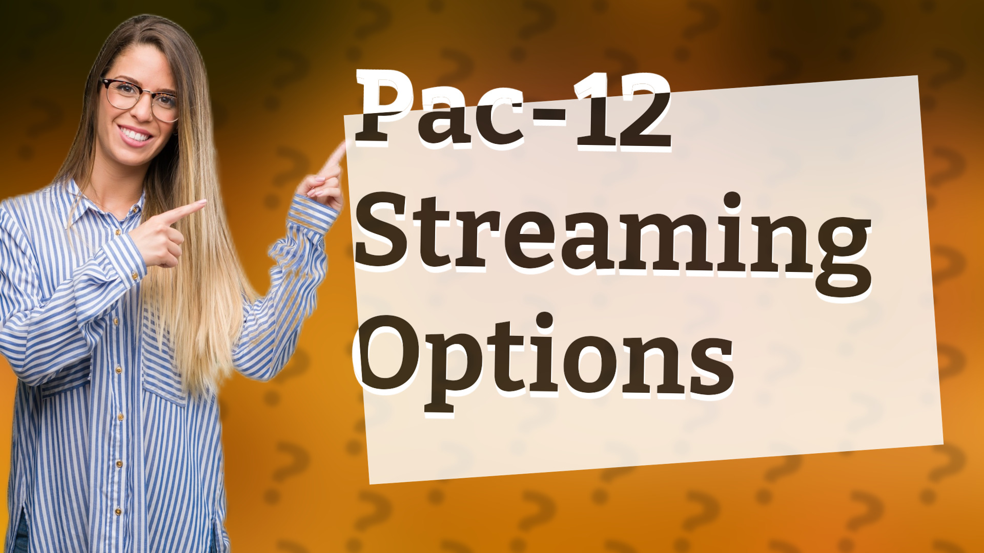 Pac-12 Streaming Options