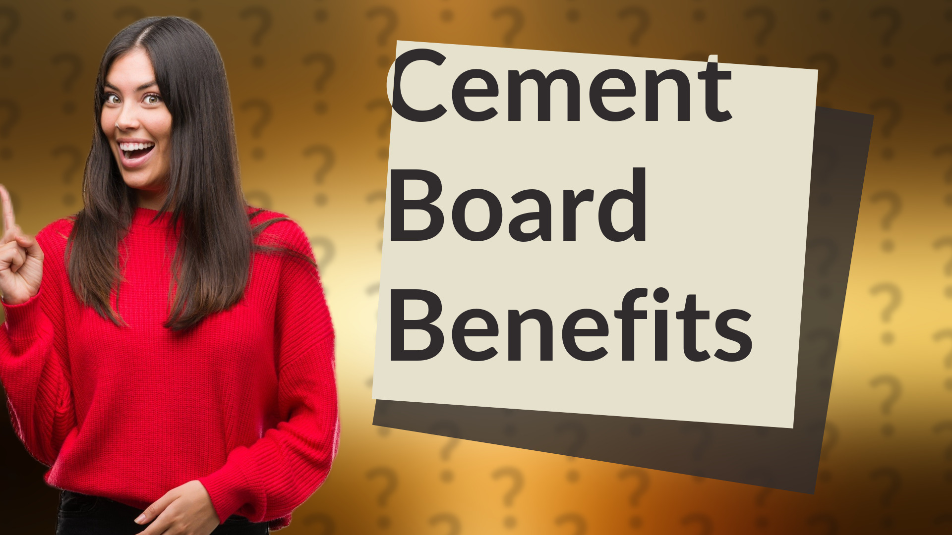 Cement Board Benefits