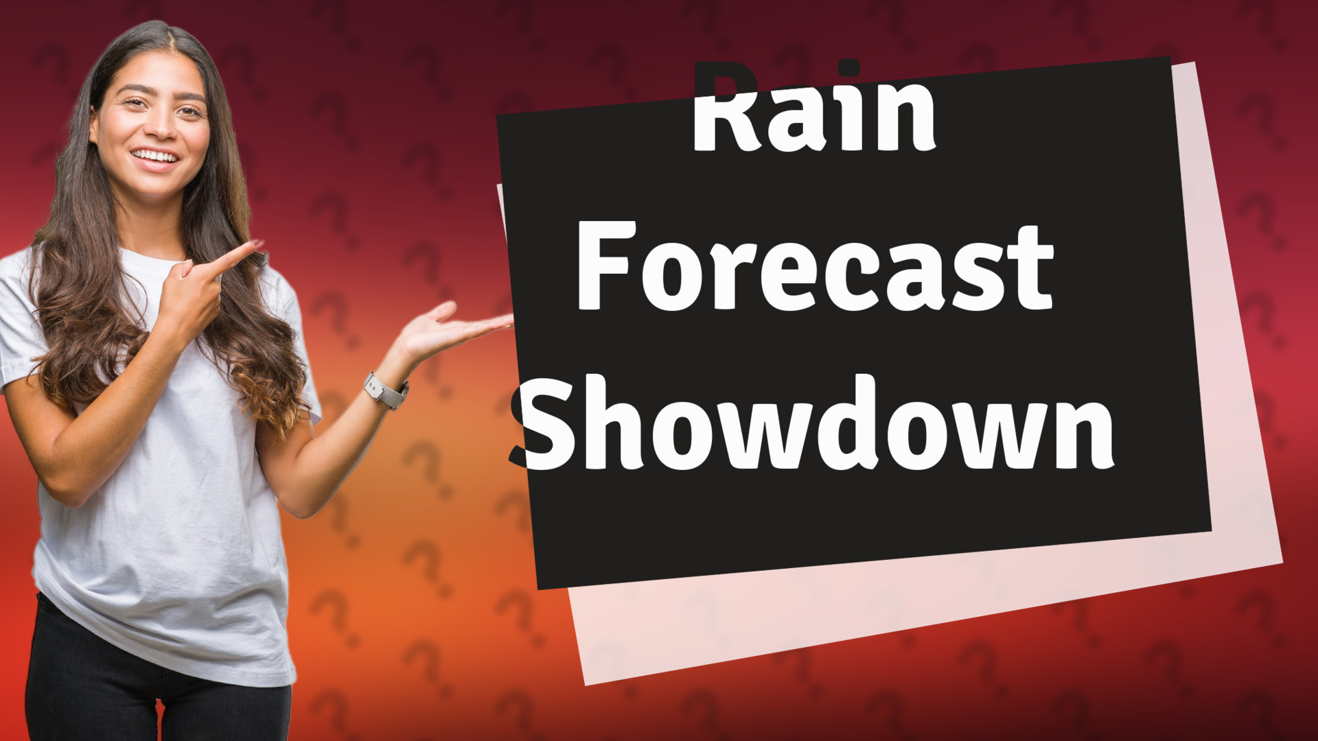 Rain Forecast Showdown