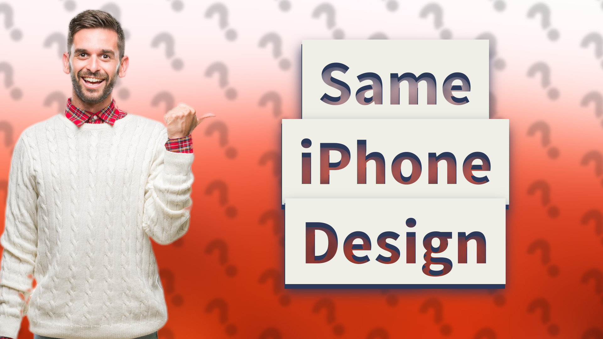 Same iPhone Design