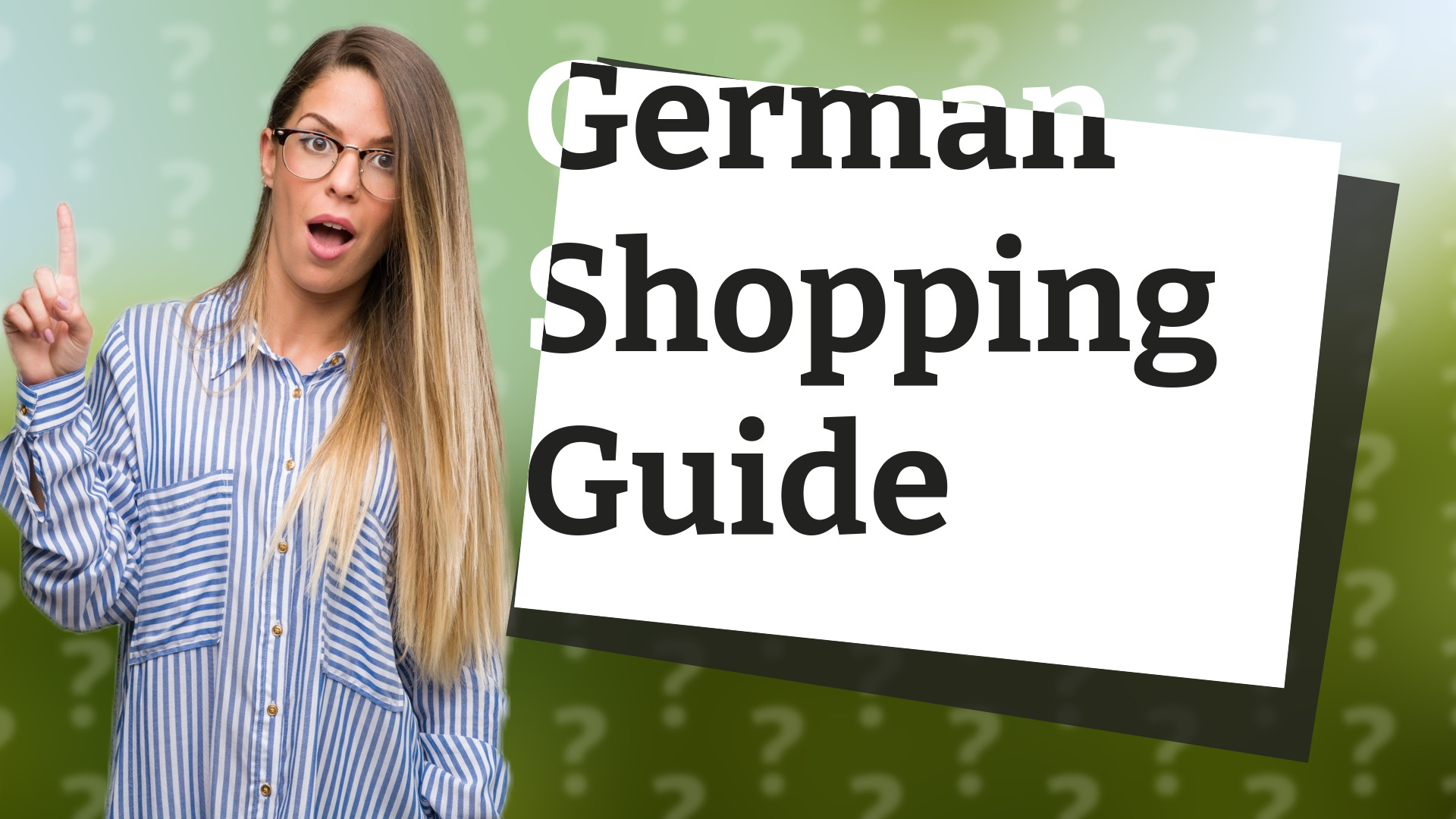 German Shopping Guide