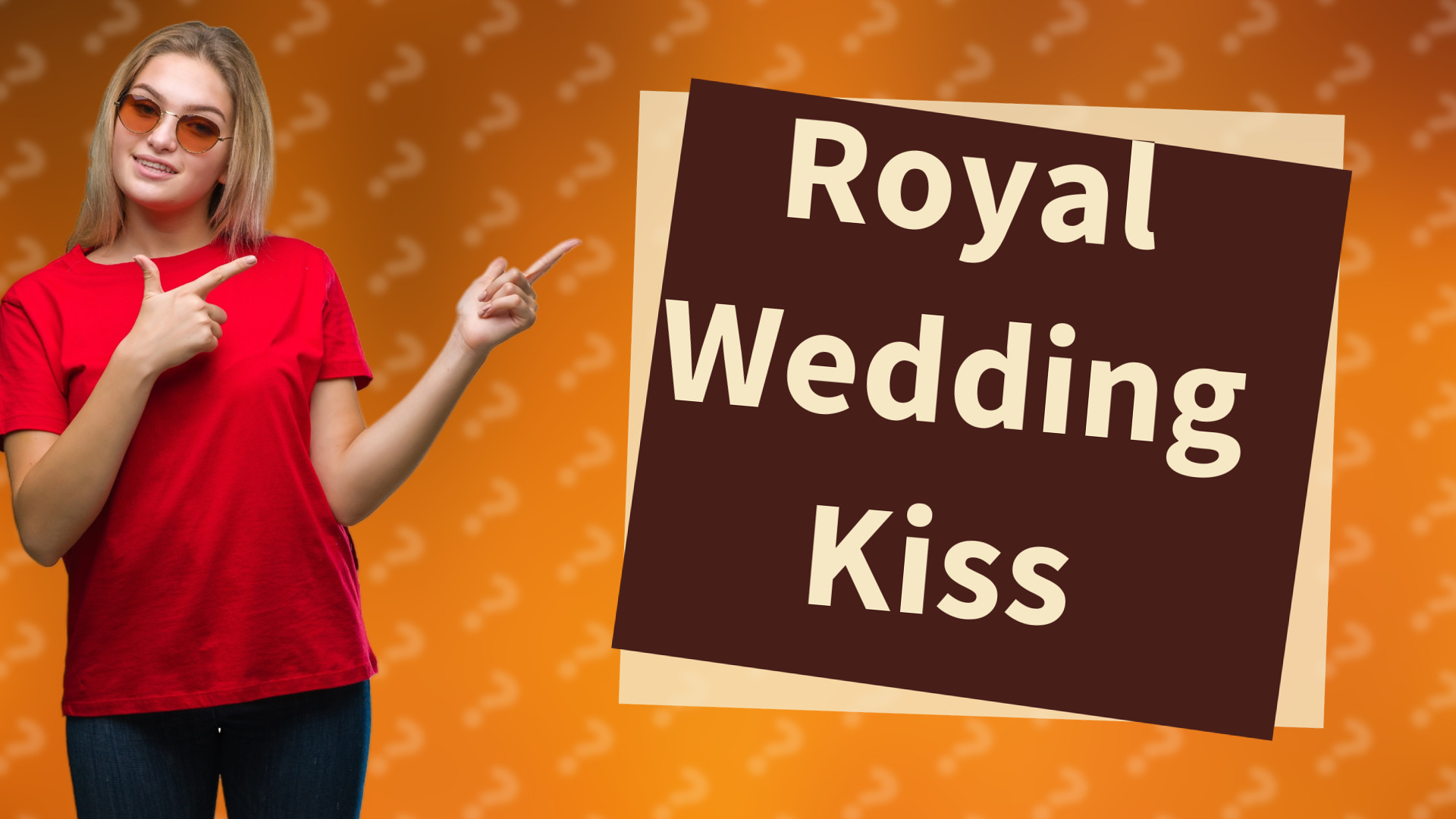Royal Wedding Kiss