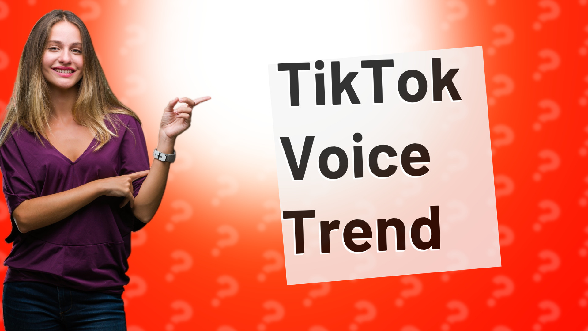 TikTok Voice Trend