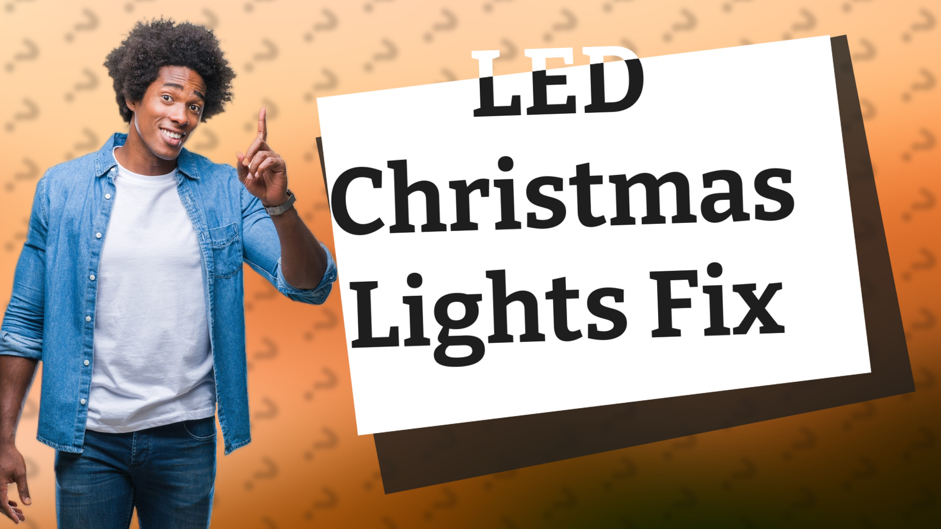 LED Christmas Lights Fix