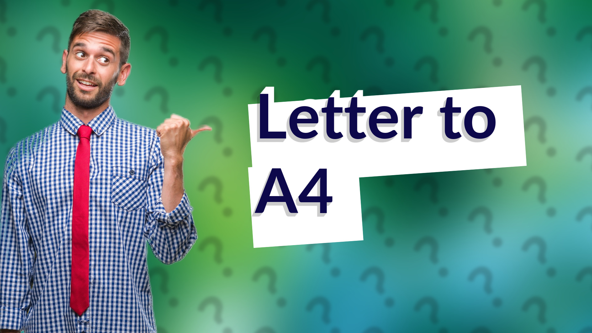 Letter to A4