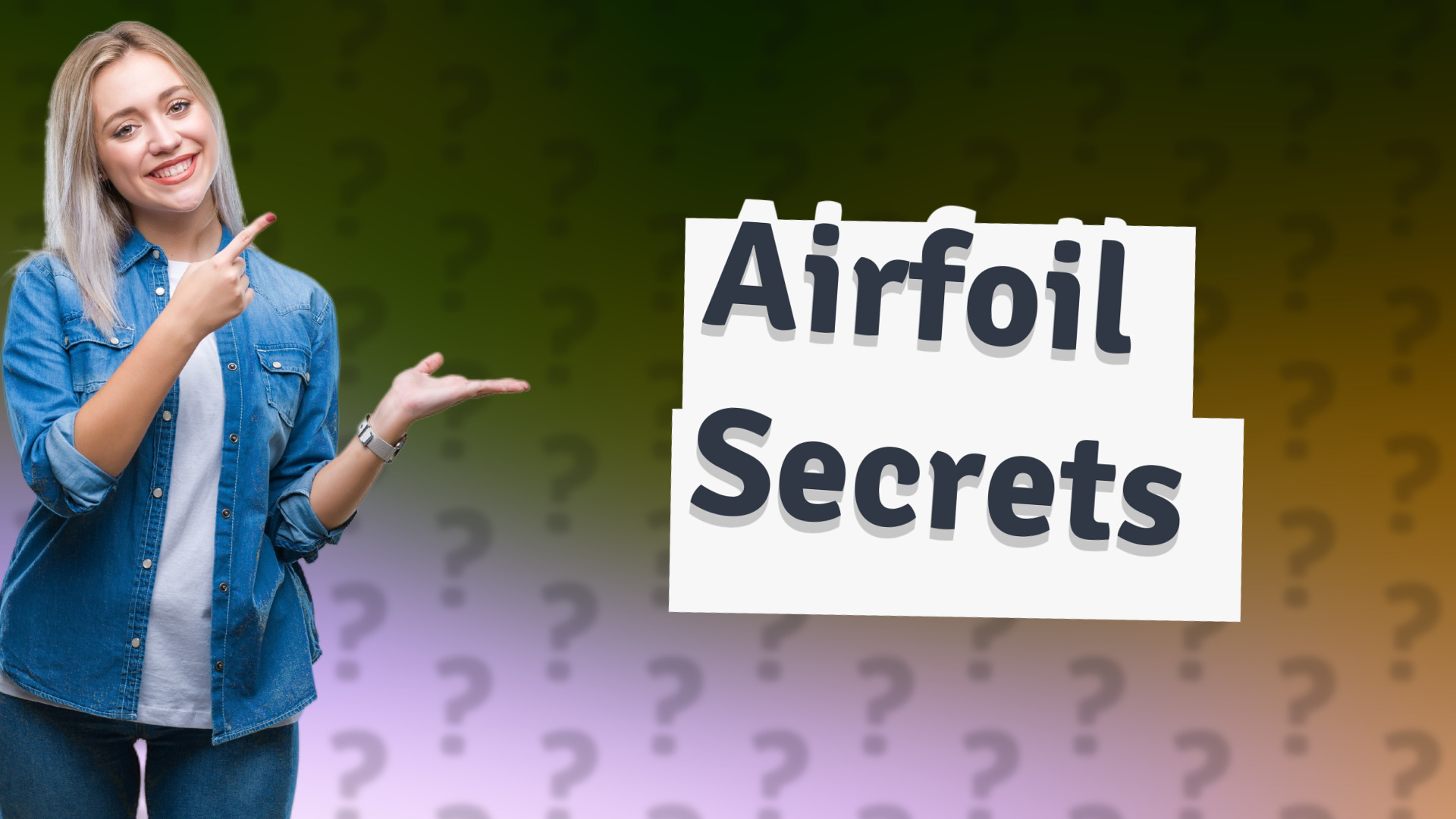 Airfoil Secrets