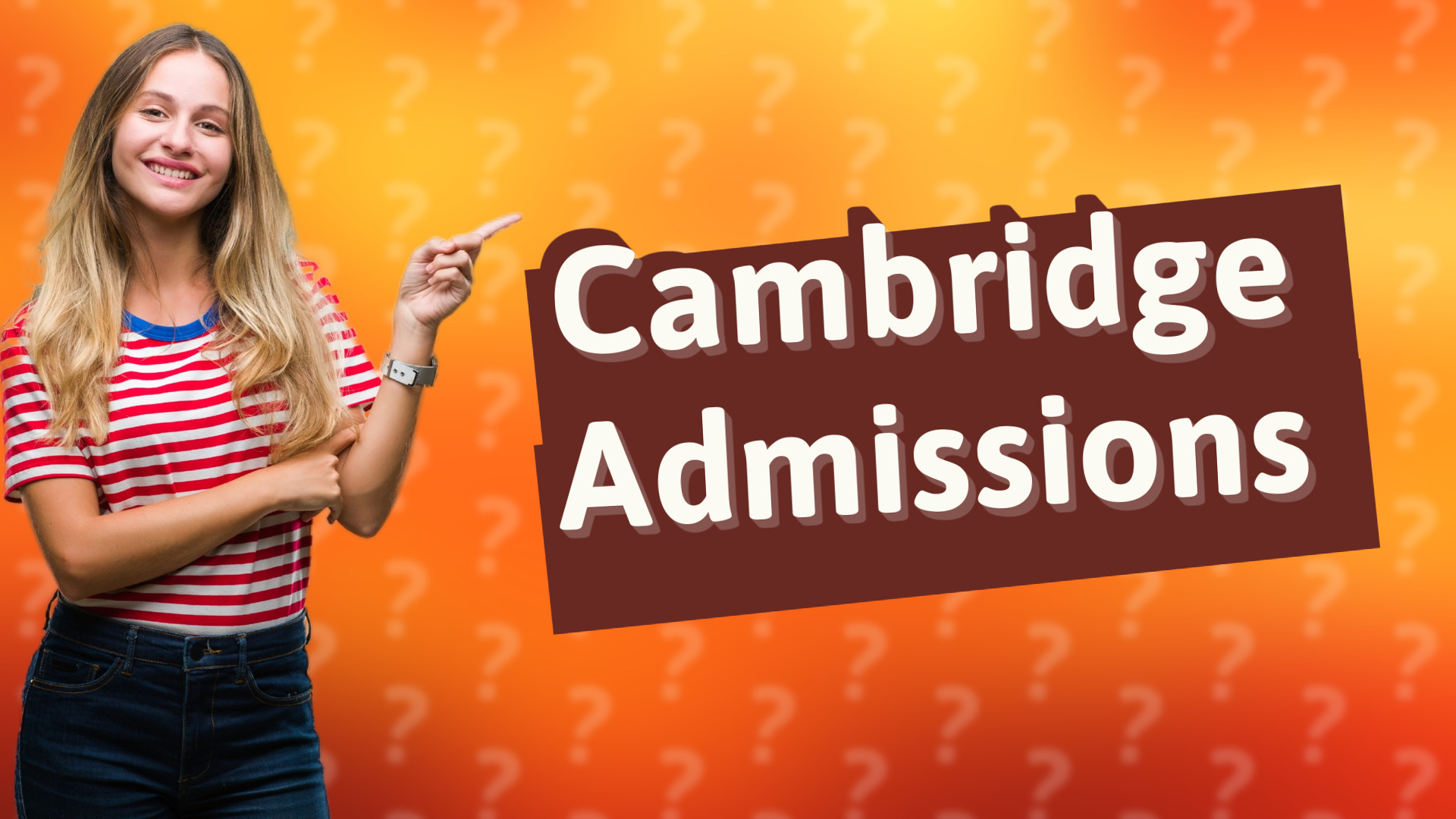 Cambridge Admissions