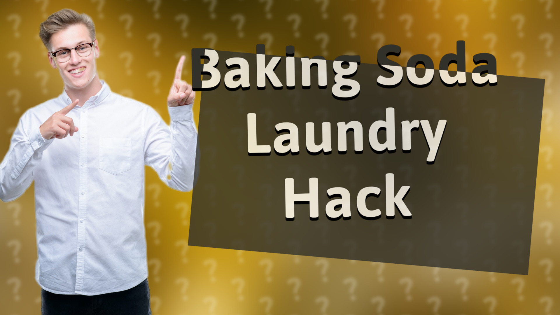 Baking Soda Laundry Hack