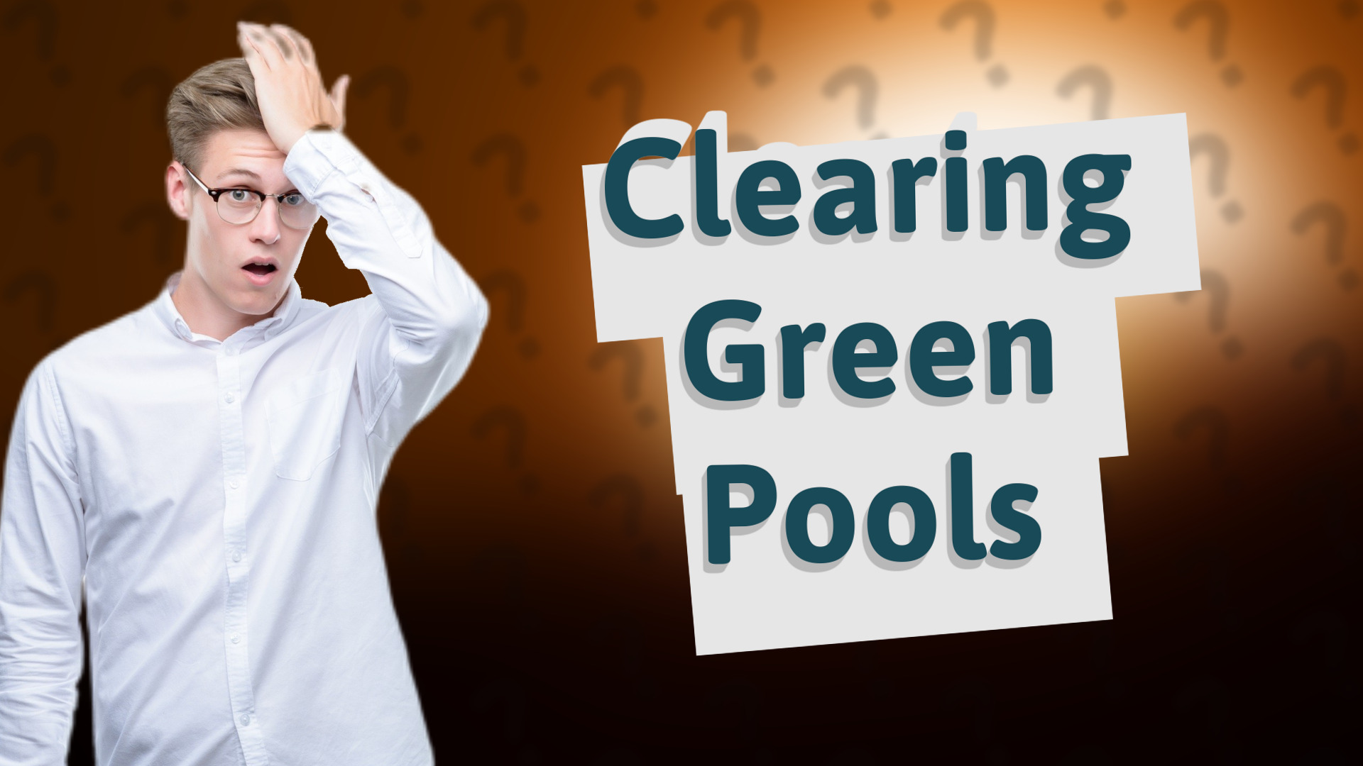 Clearing Green Pools