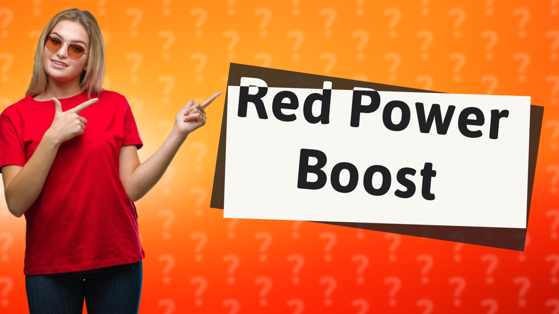 Red Power Boost