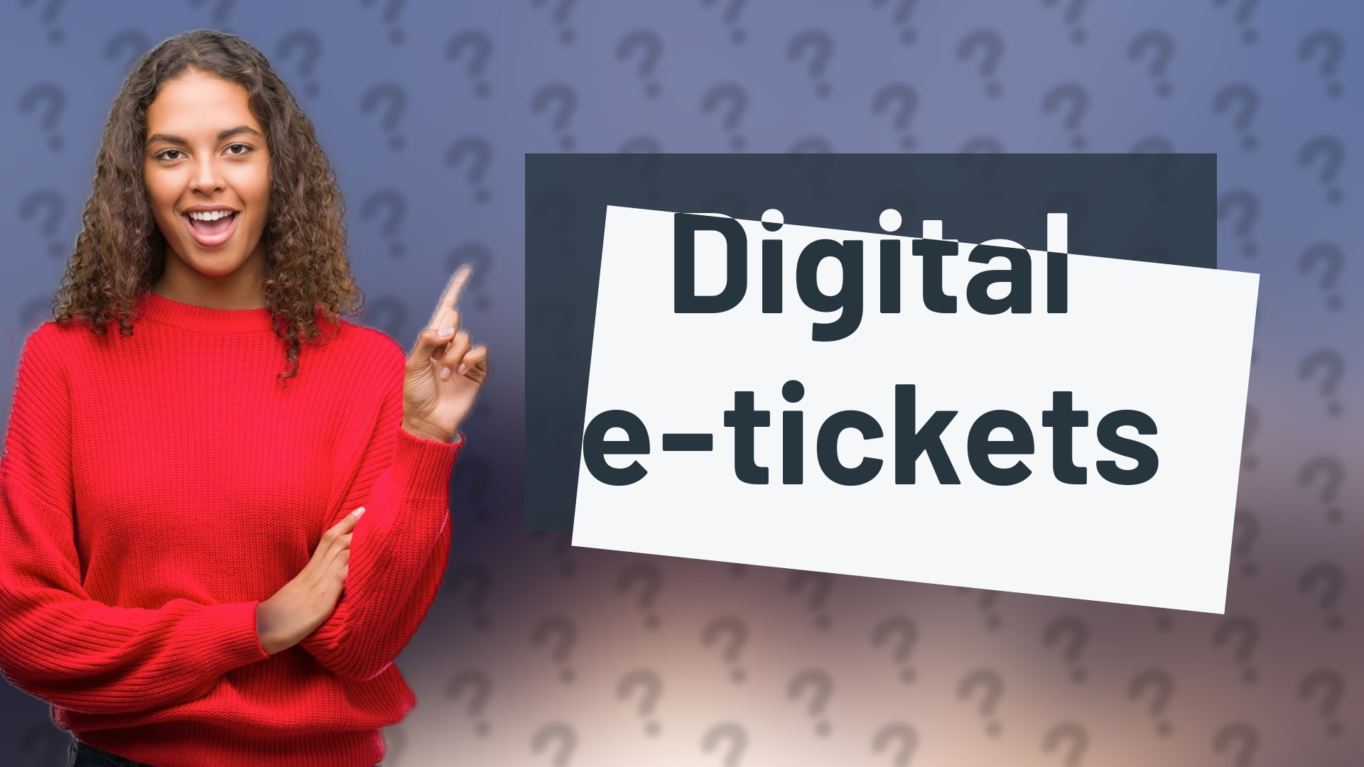 Digital e-tickets