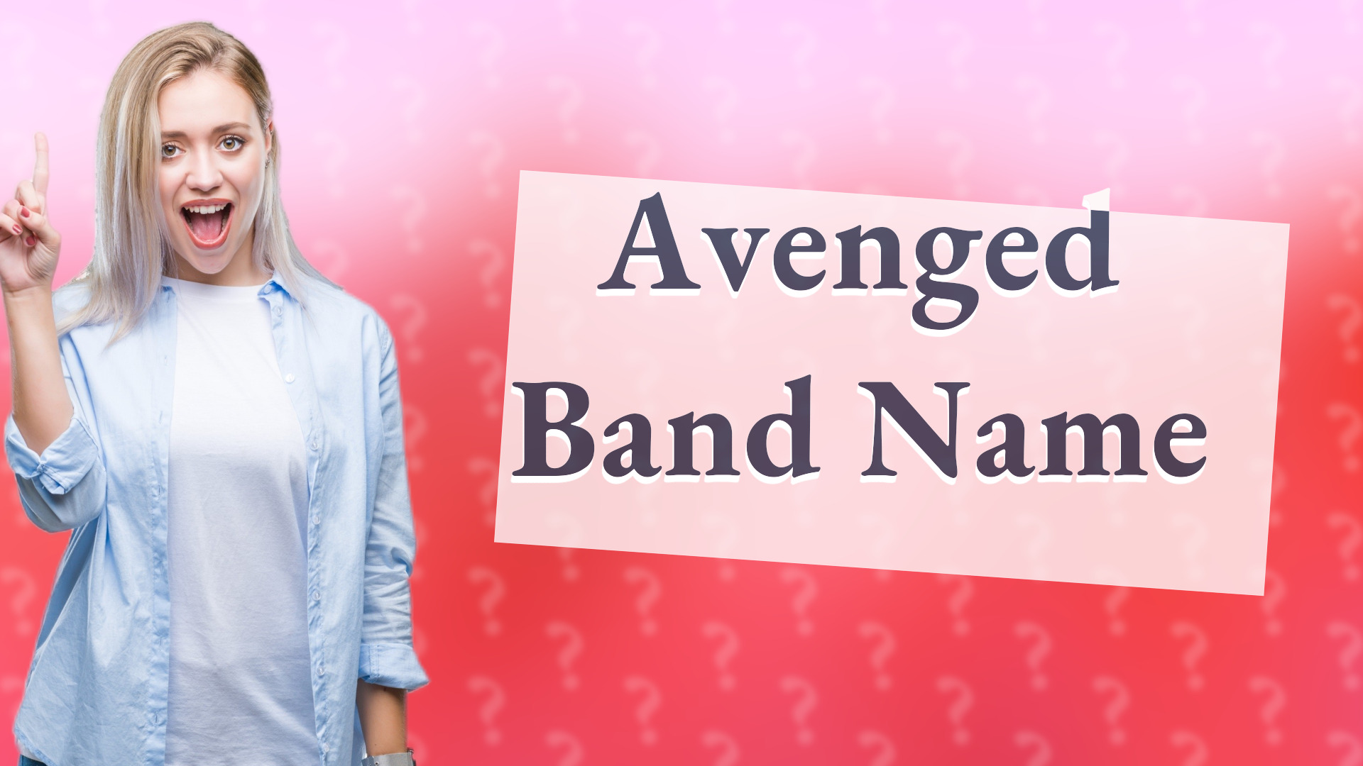 Avenged Band Name
