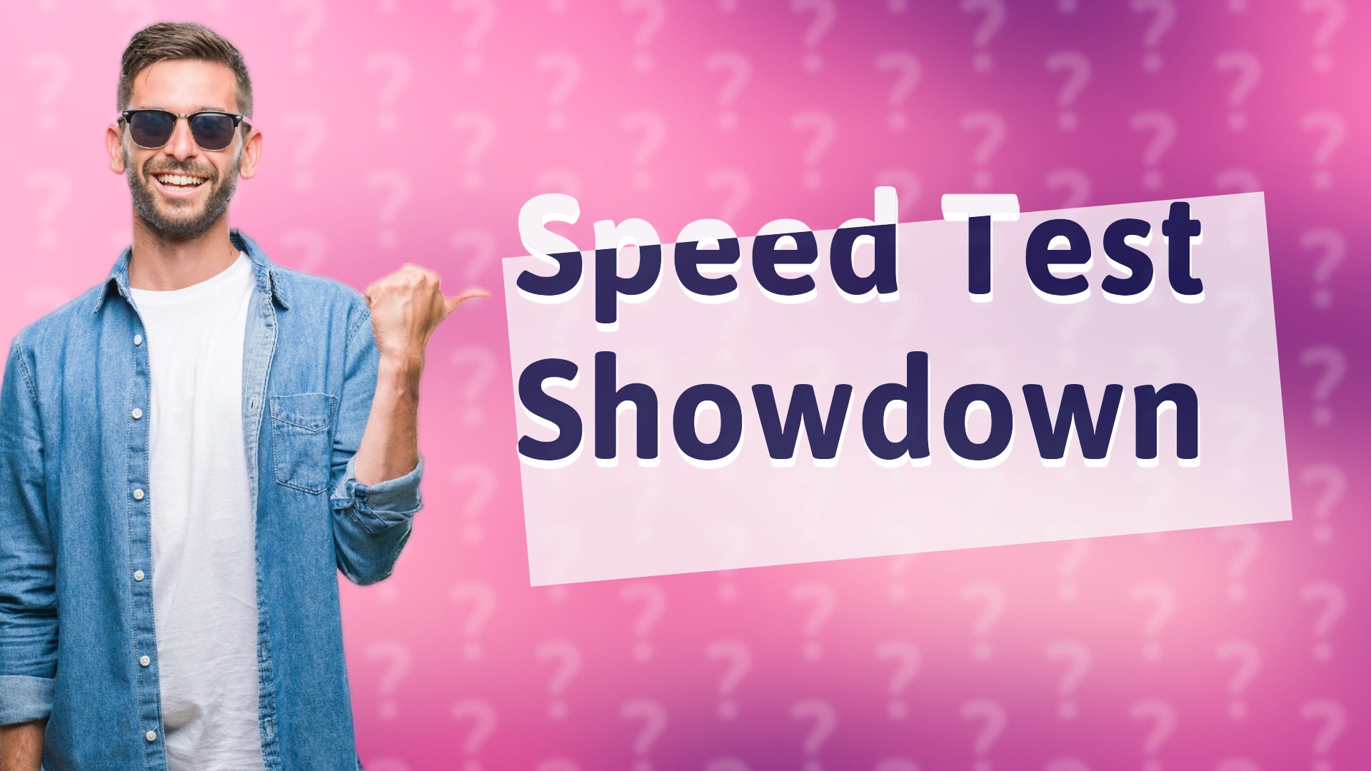 Speed Test Showdown