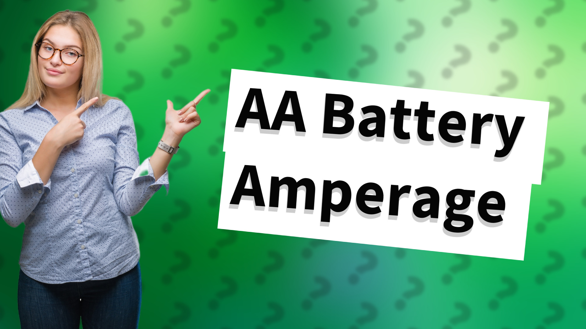 AA Battery Amperage