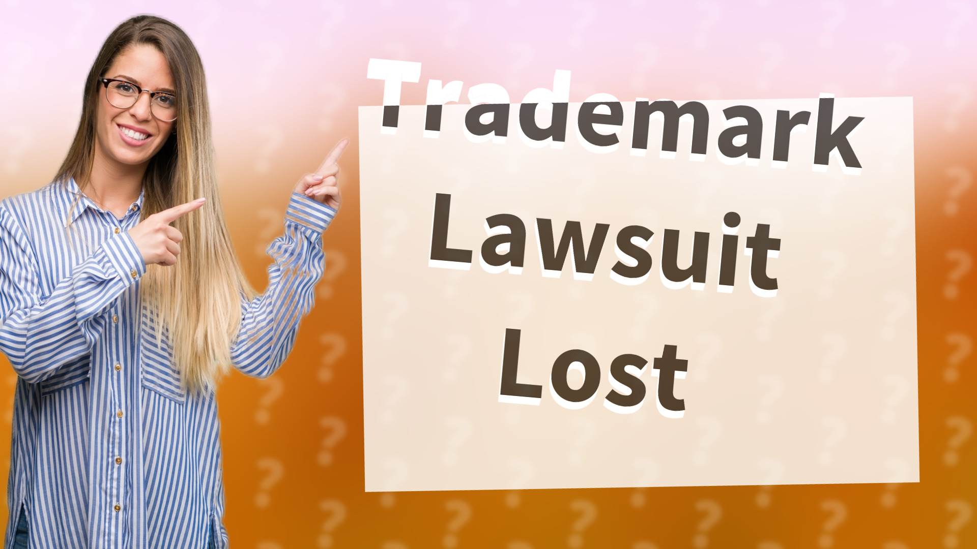 Trademark Lawsuit Lost