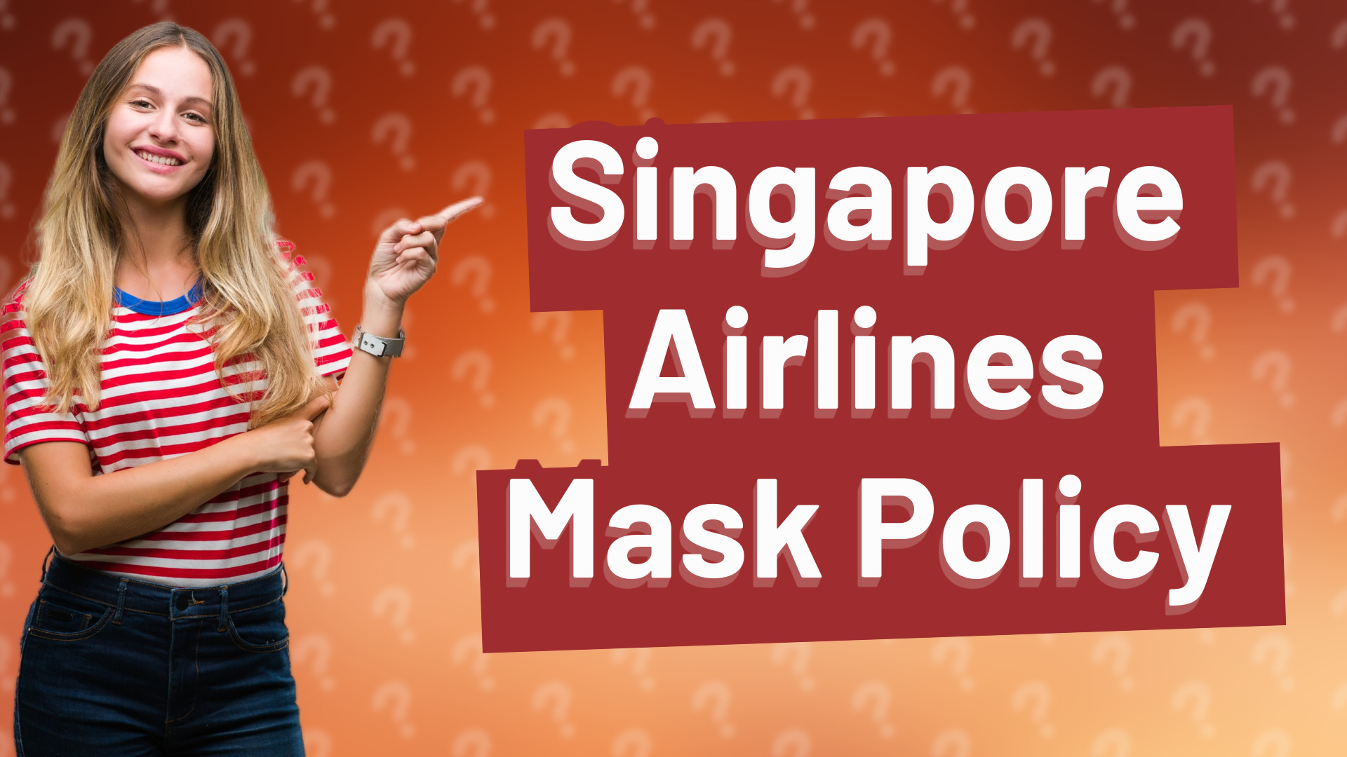 Singapore Airlines Mask Policy