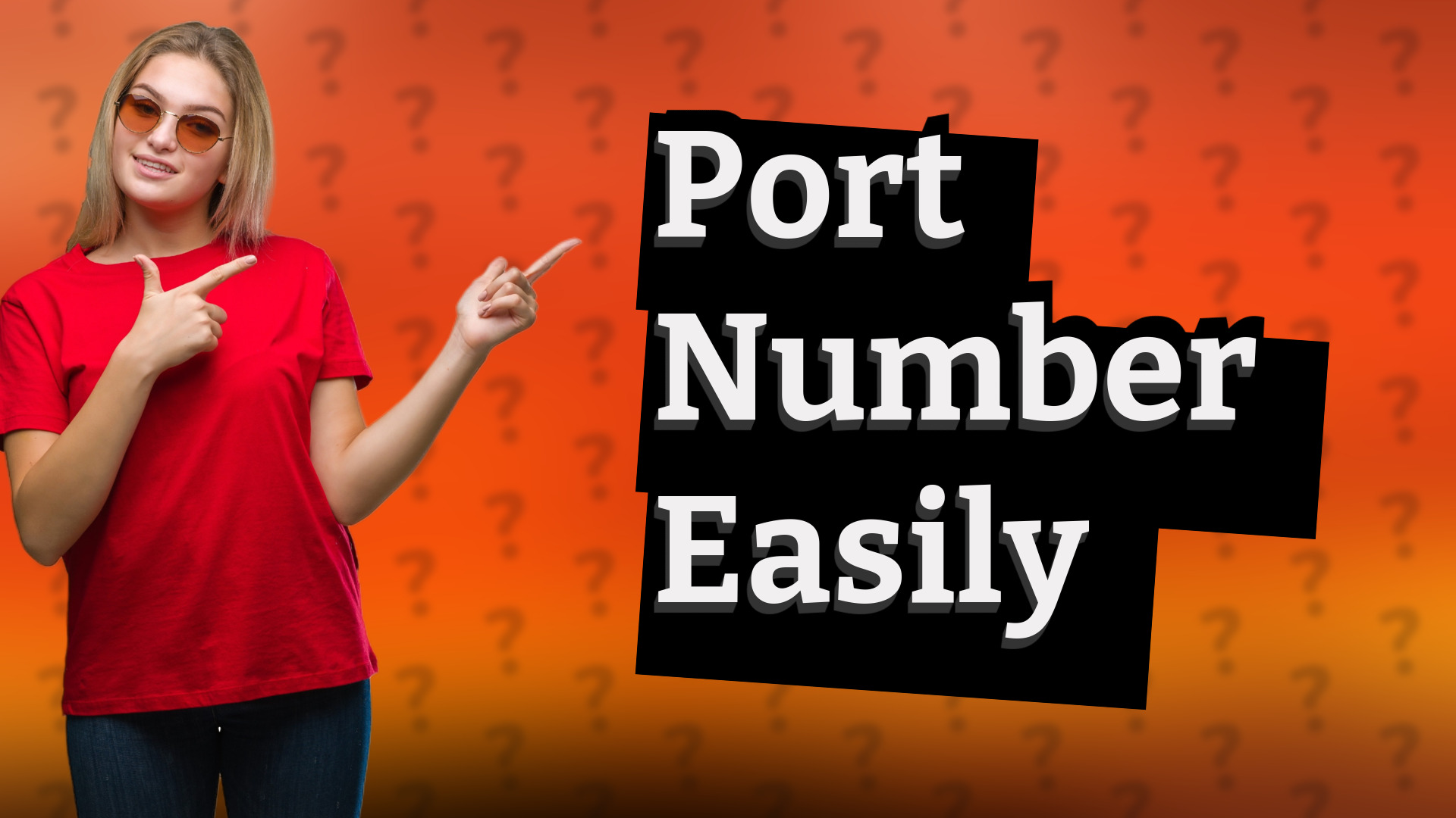 Port Number Easily