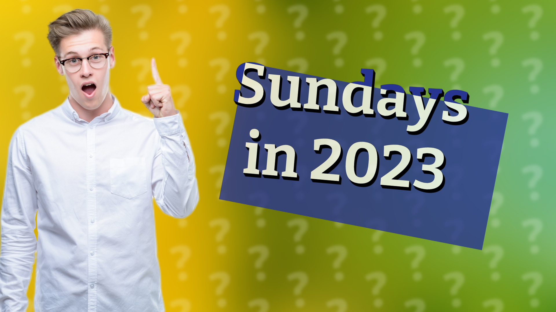 Sundays in 2023