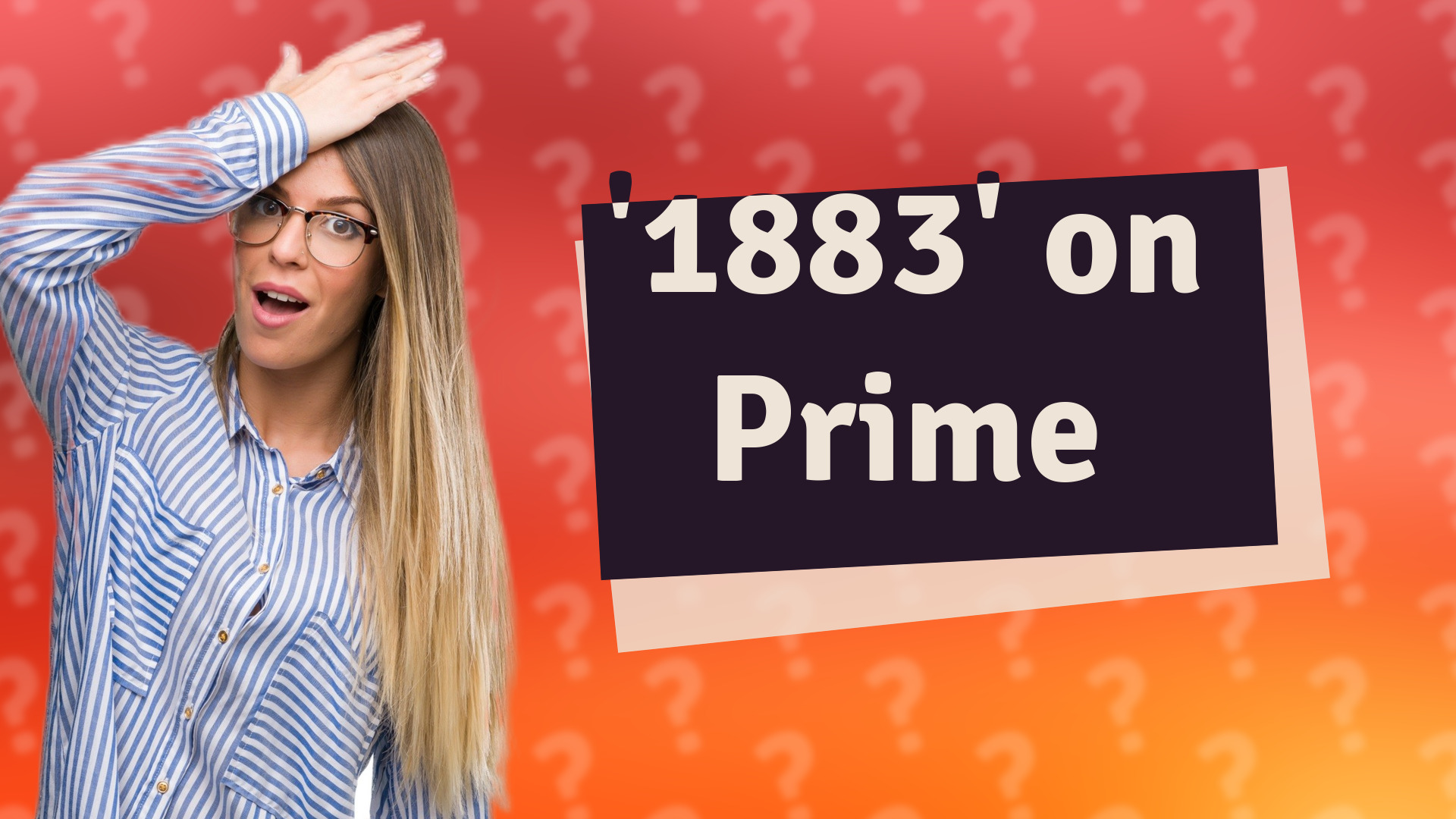 '1883' on Prime