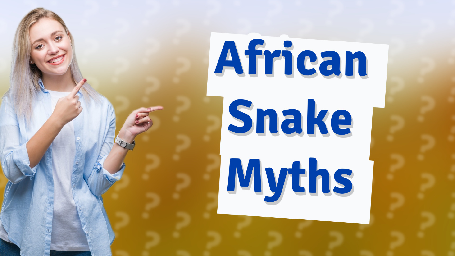 African Snake Myths
