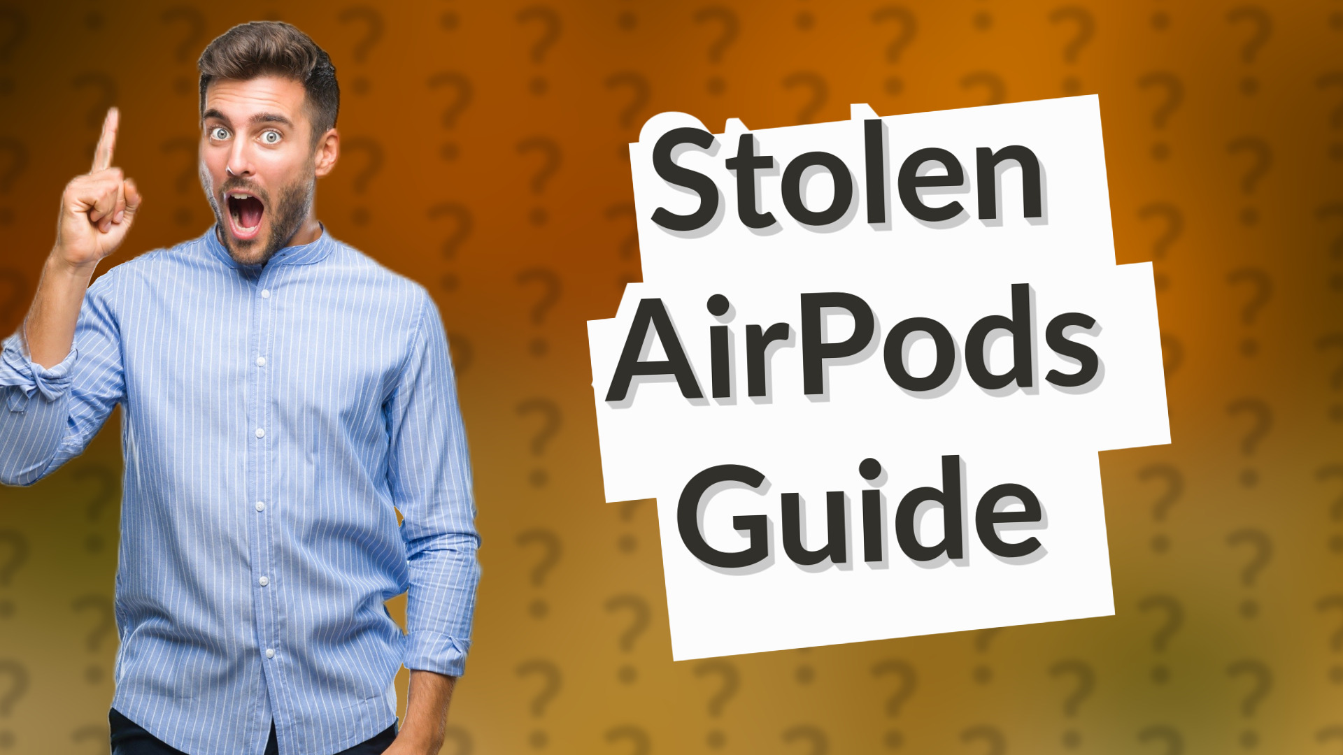 Stolen AirPods Guide