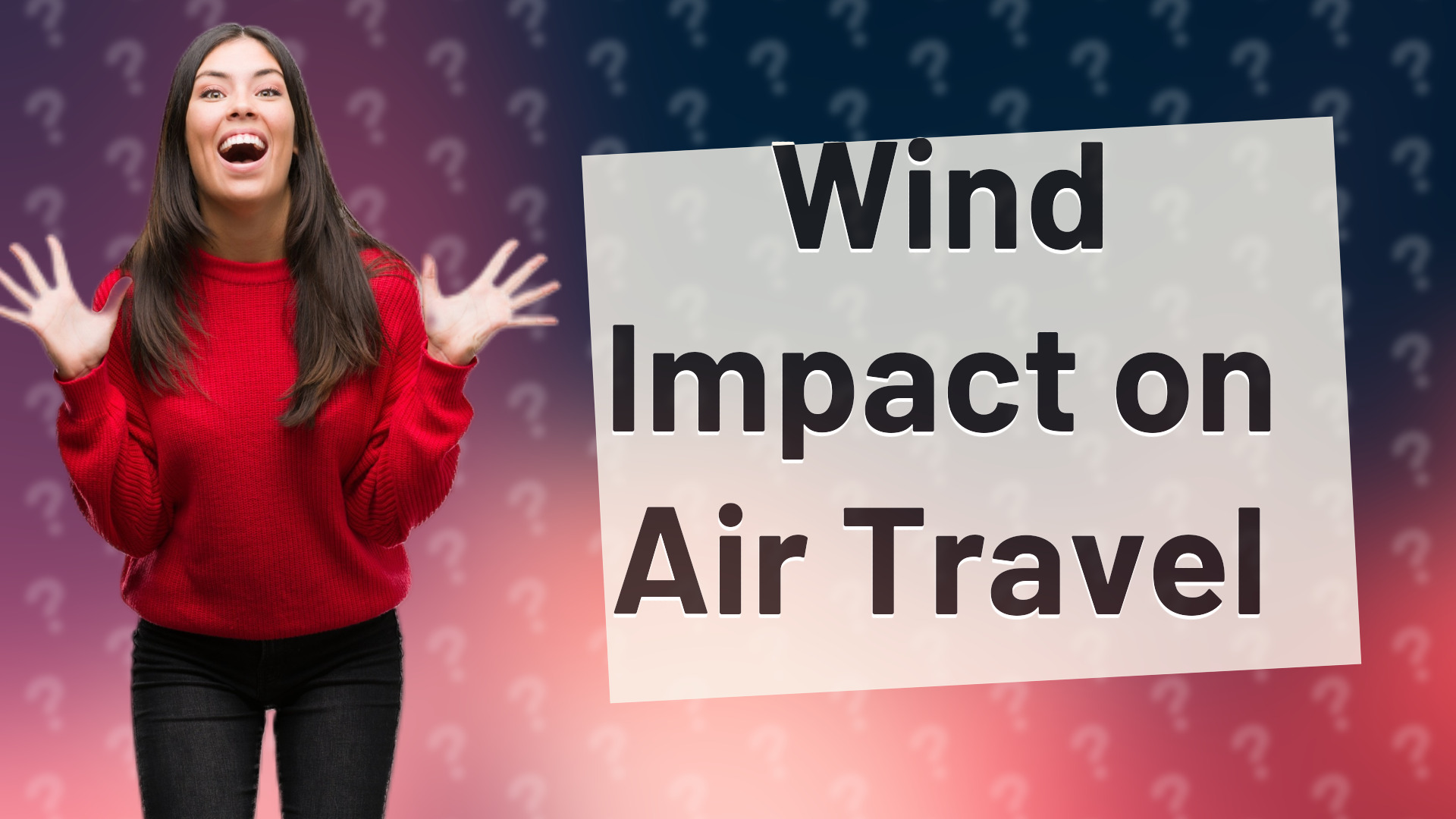 Wind Impact on Air Travel
