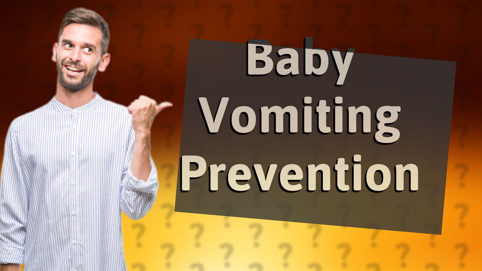 Baby Vomiting Prevention