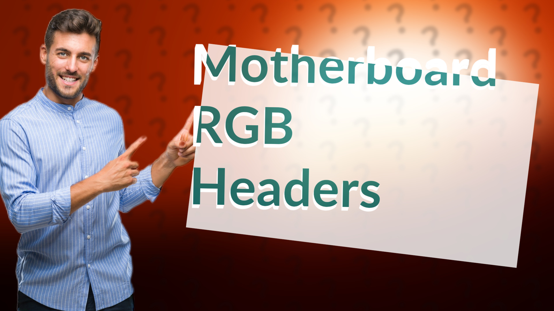 Motherboard RGB Headers