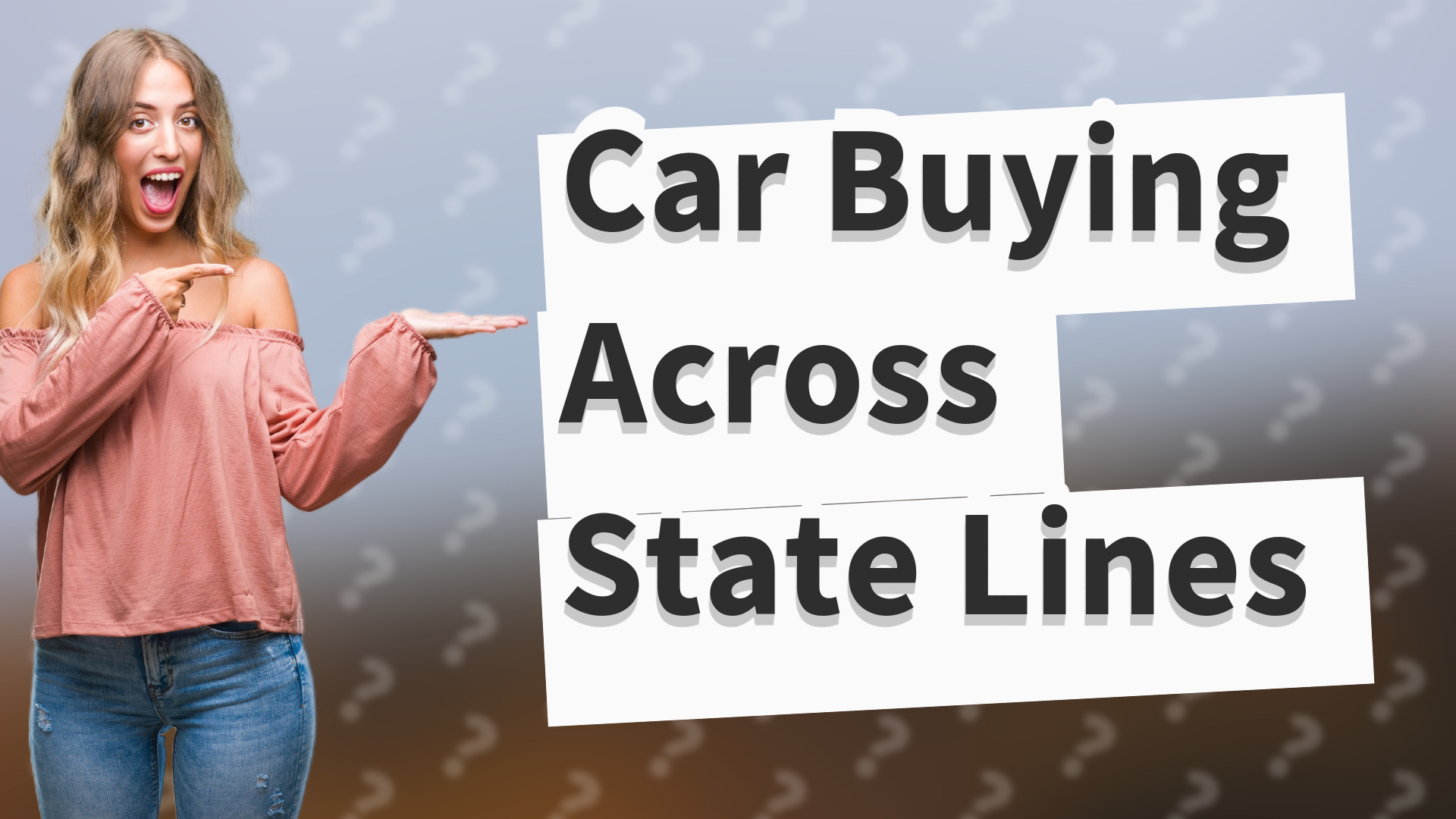 Car Buying Across State Lines