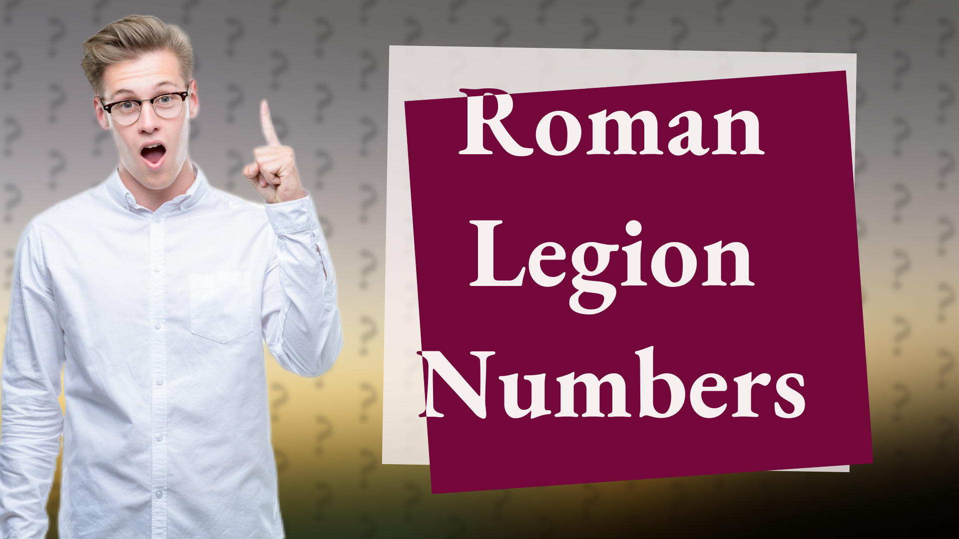 Roman Legion Numbers