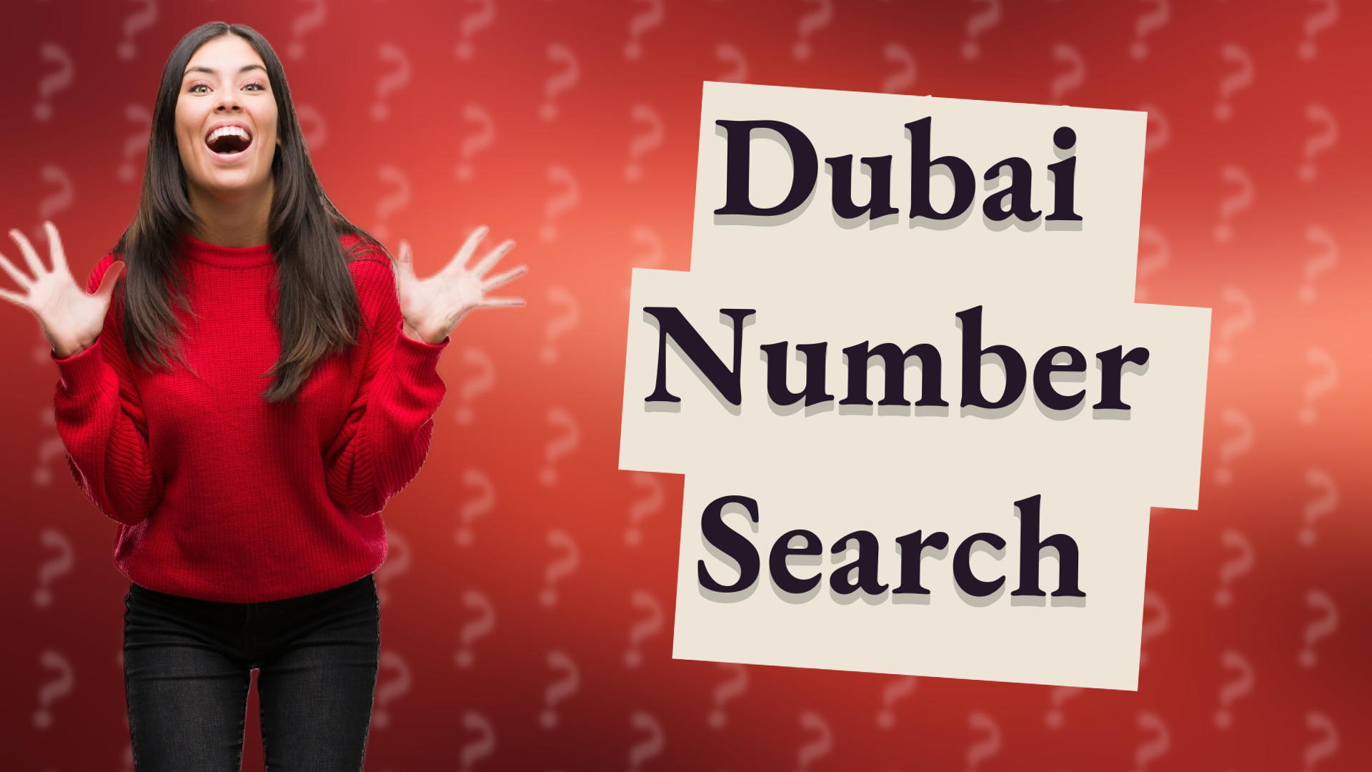 Dubai Number Search