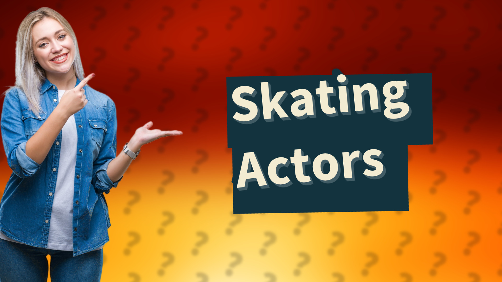 Skating Actors