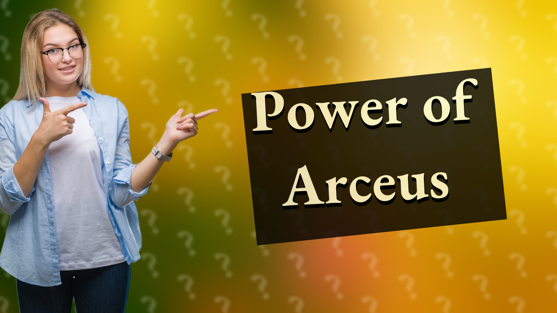 Power of Arceus